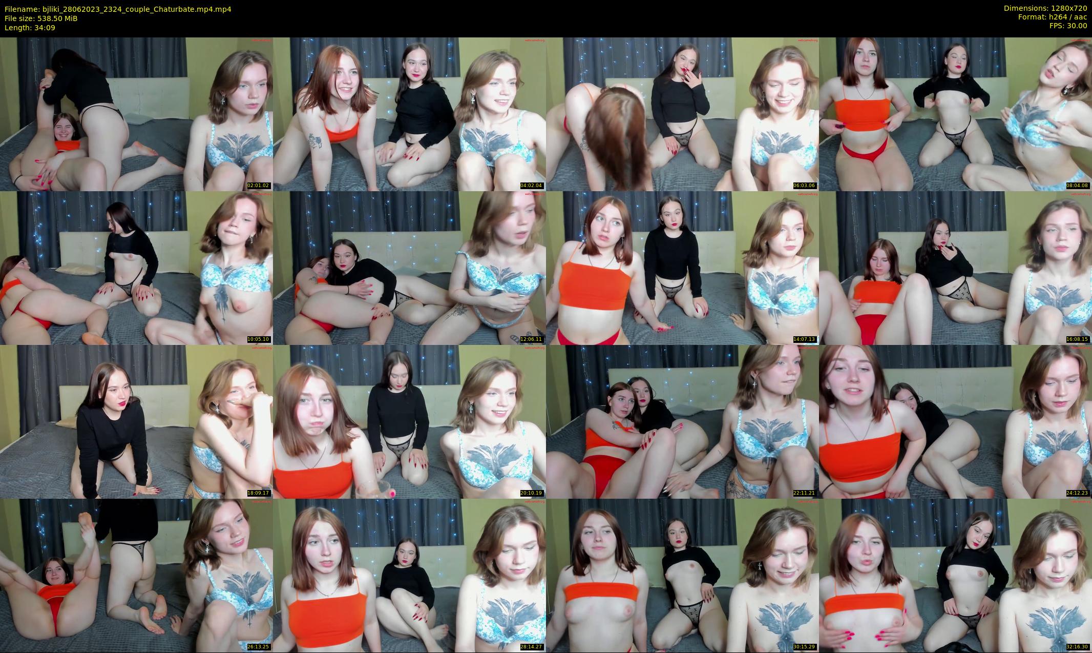 bjliki — 35 minute Chaturbate couple cam show recording, 720p, Jun 28, 2023