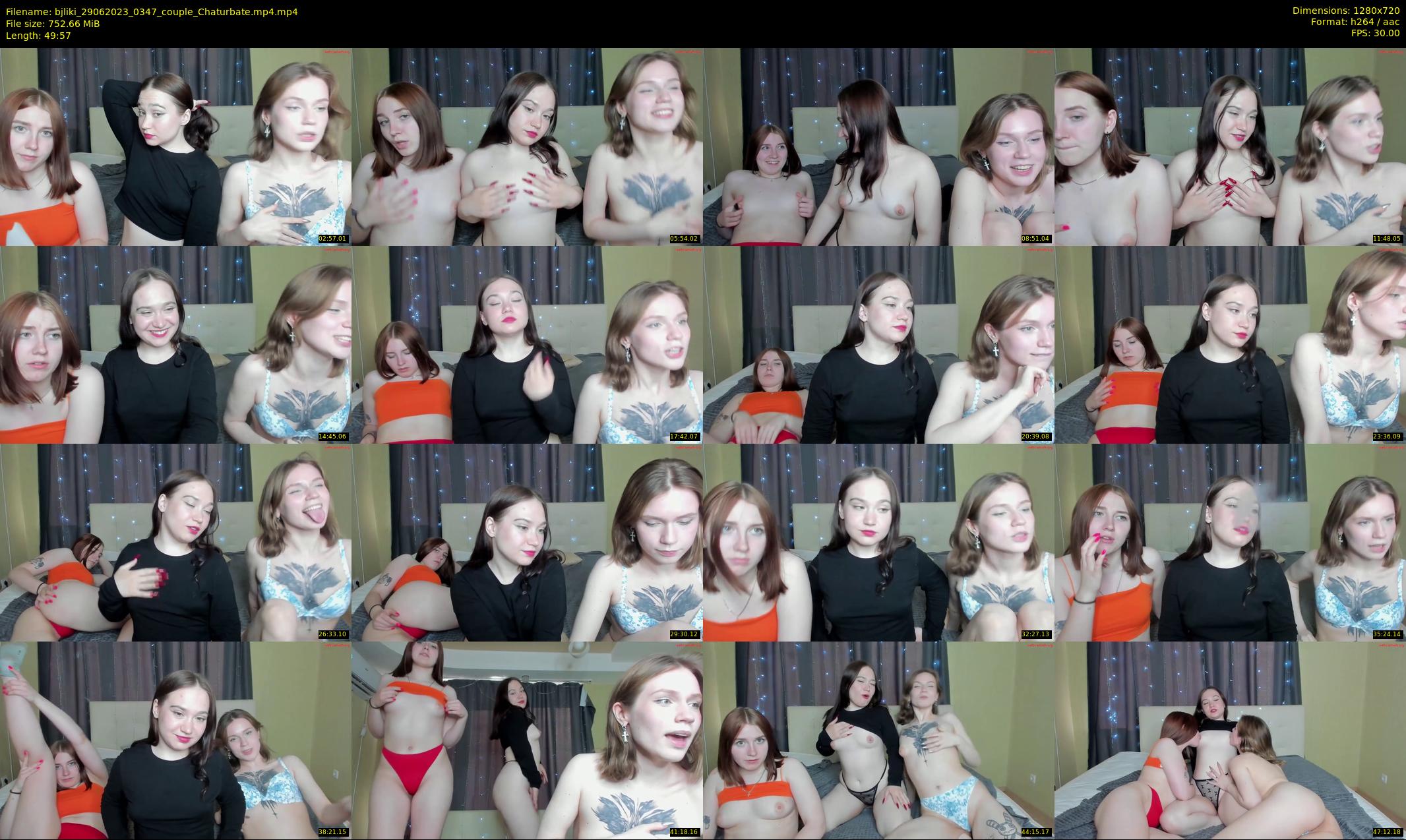 bjliki — 50 minute Chaturbate couple cam show recording, 720p, Jun 29, 2023