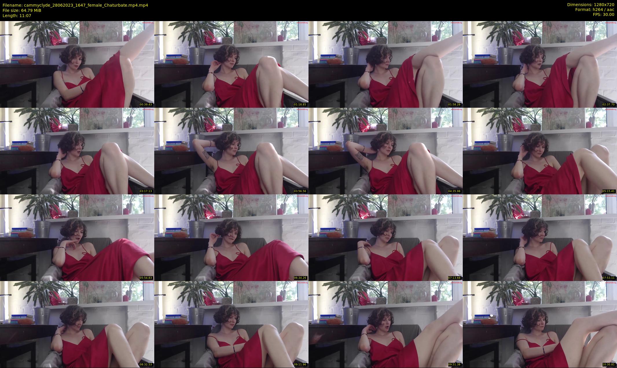 cammyclyde — 12 minute Chaturbate female cam show recording, 720p, Jun 28, 2023
