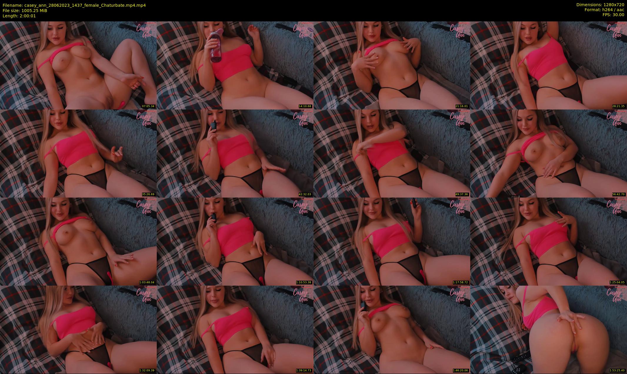 casey_ann — 121 minute Chaturbate female cam show recording, 720p, Jun 28, 2023