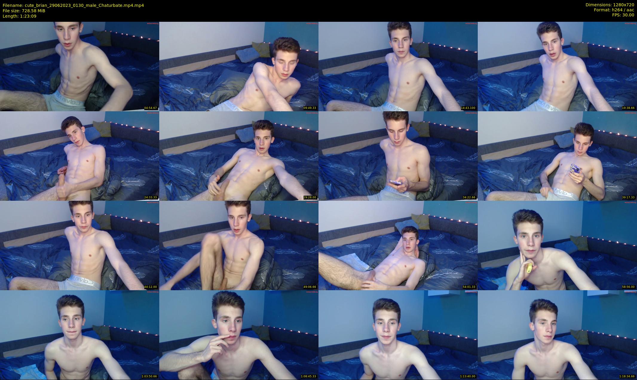 cute_brian — 84 minute Chaturbate male cam show recording, 720p, Jun 29, 2023