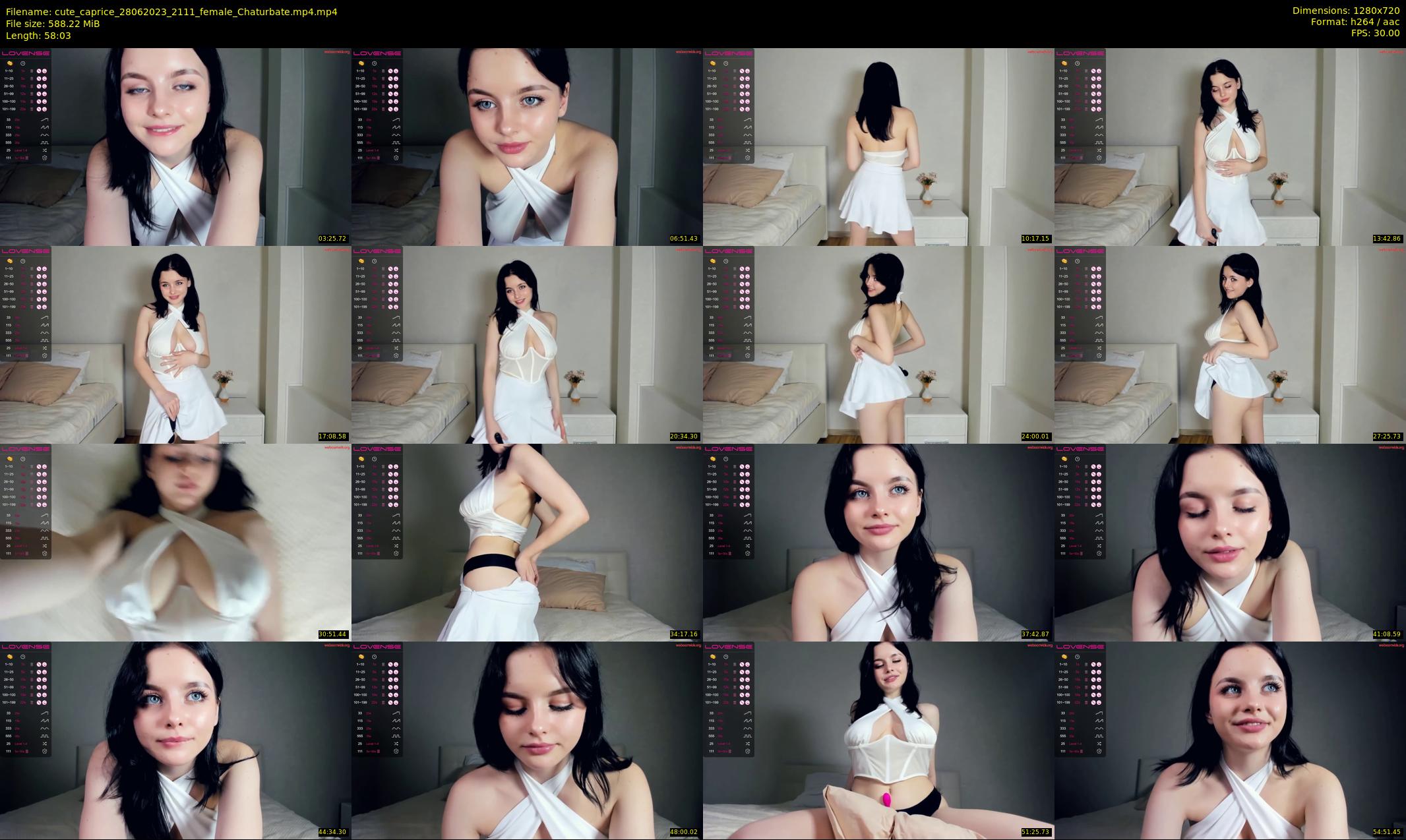cute_caprice — 59 minute Chaturbate female cam show recording, 720p, Jun 28, 2023