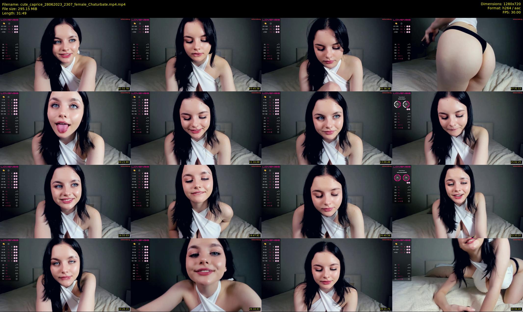 cute_caprice — 32 minute Chaturbate female cam show recording, 720p, Jun 28, 2023