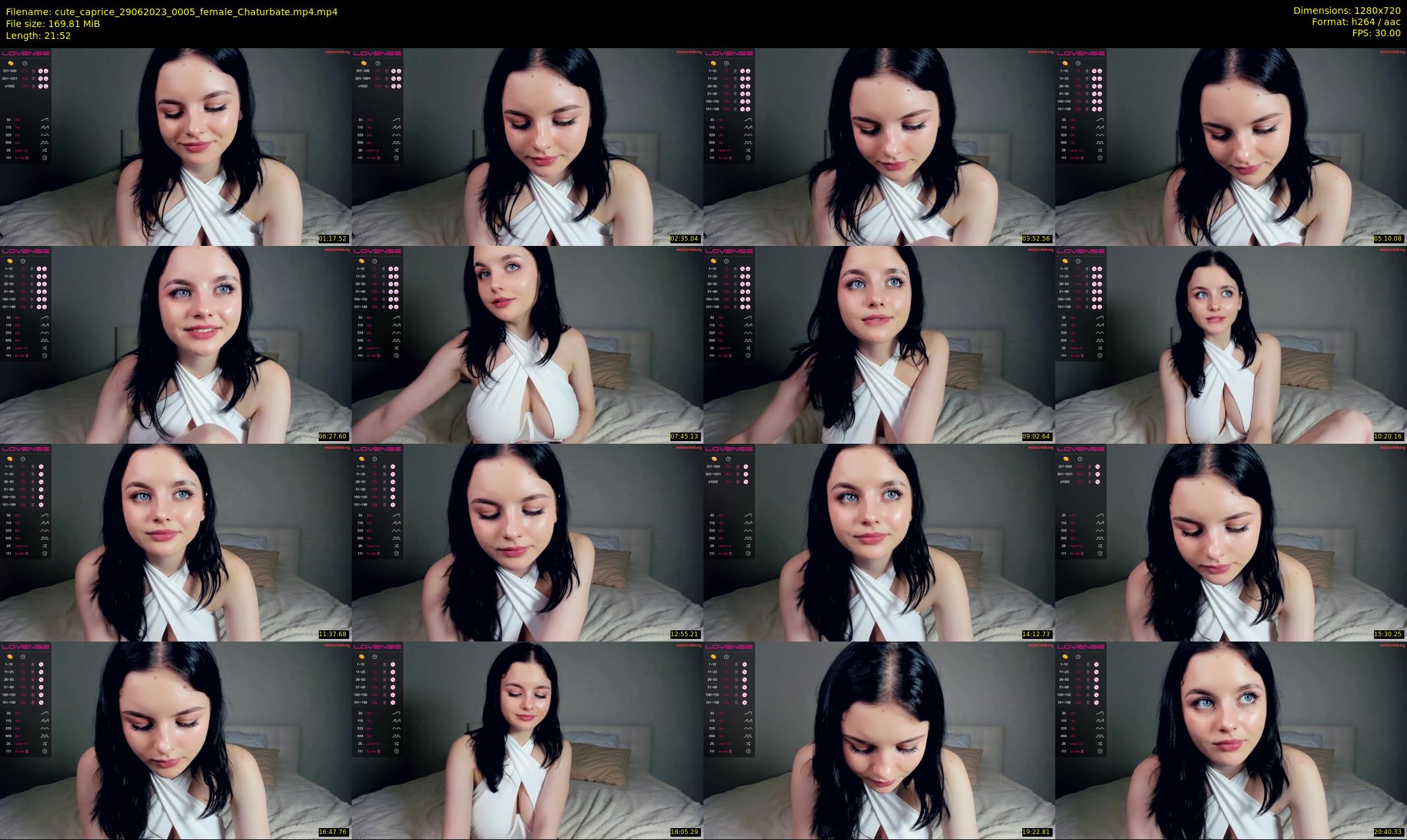 cute_caprice — 22 minute Chaturbate female cam show recording, 720p, Jun 29, 2023
