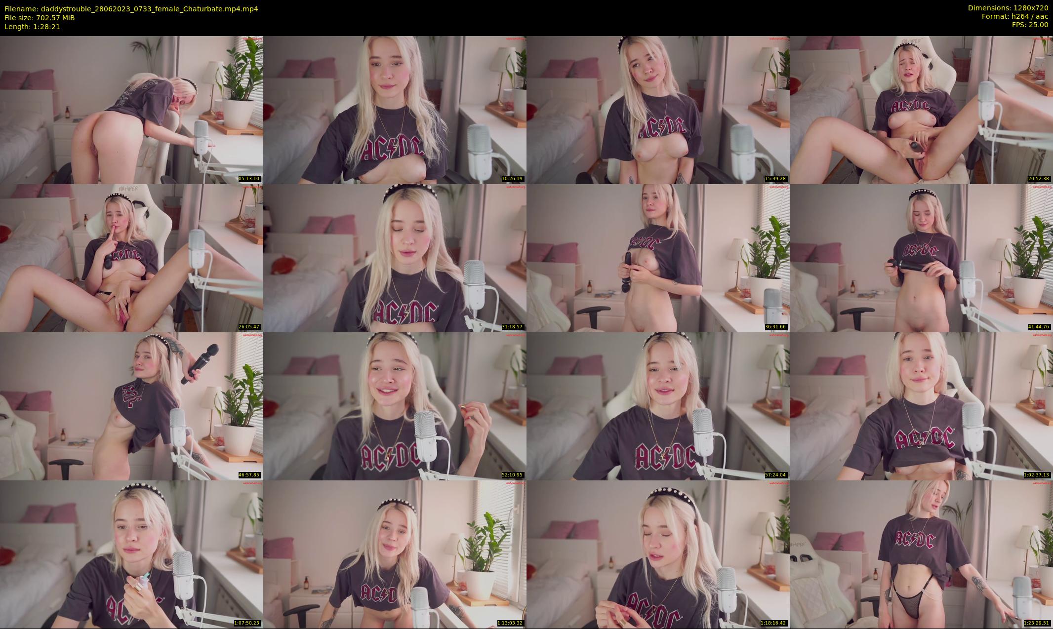 daddystrouble — 89 minute Chaturbate female cam show recording, 720p, Jun 28, 2023