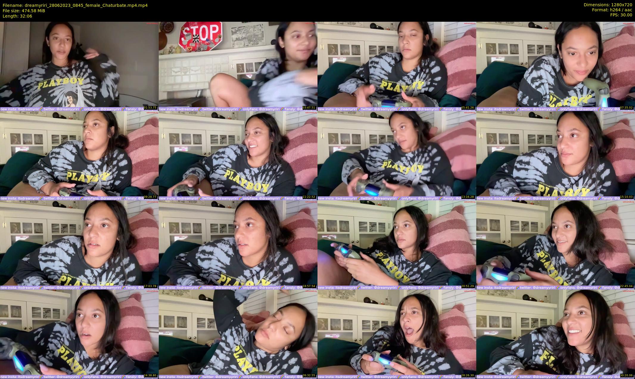 dreamyriri — 33 minute Chaturbate female cam show recording, 720p, Jun 28, 2023