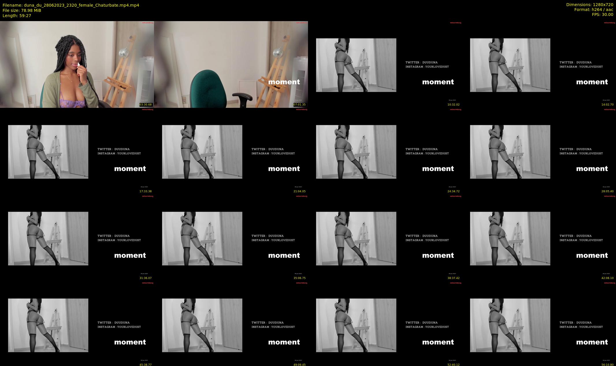 duna_du — 60 minute Chaturbate female cam show recording, 720p, Jun 28, 2023