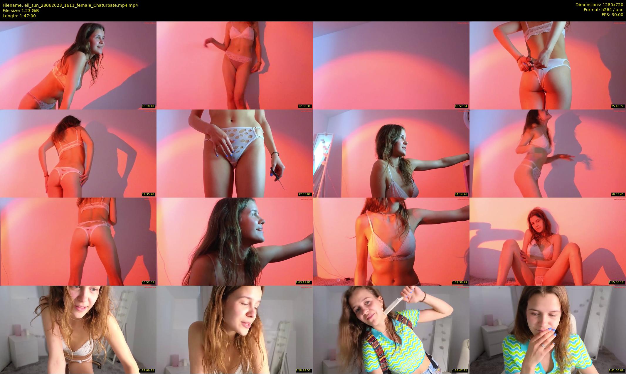 eli_sun — 107 minute Chaturbate female cam show recording, 720p, Jun 28, 2023