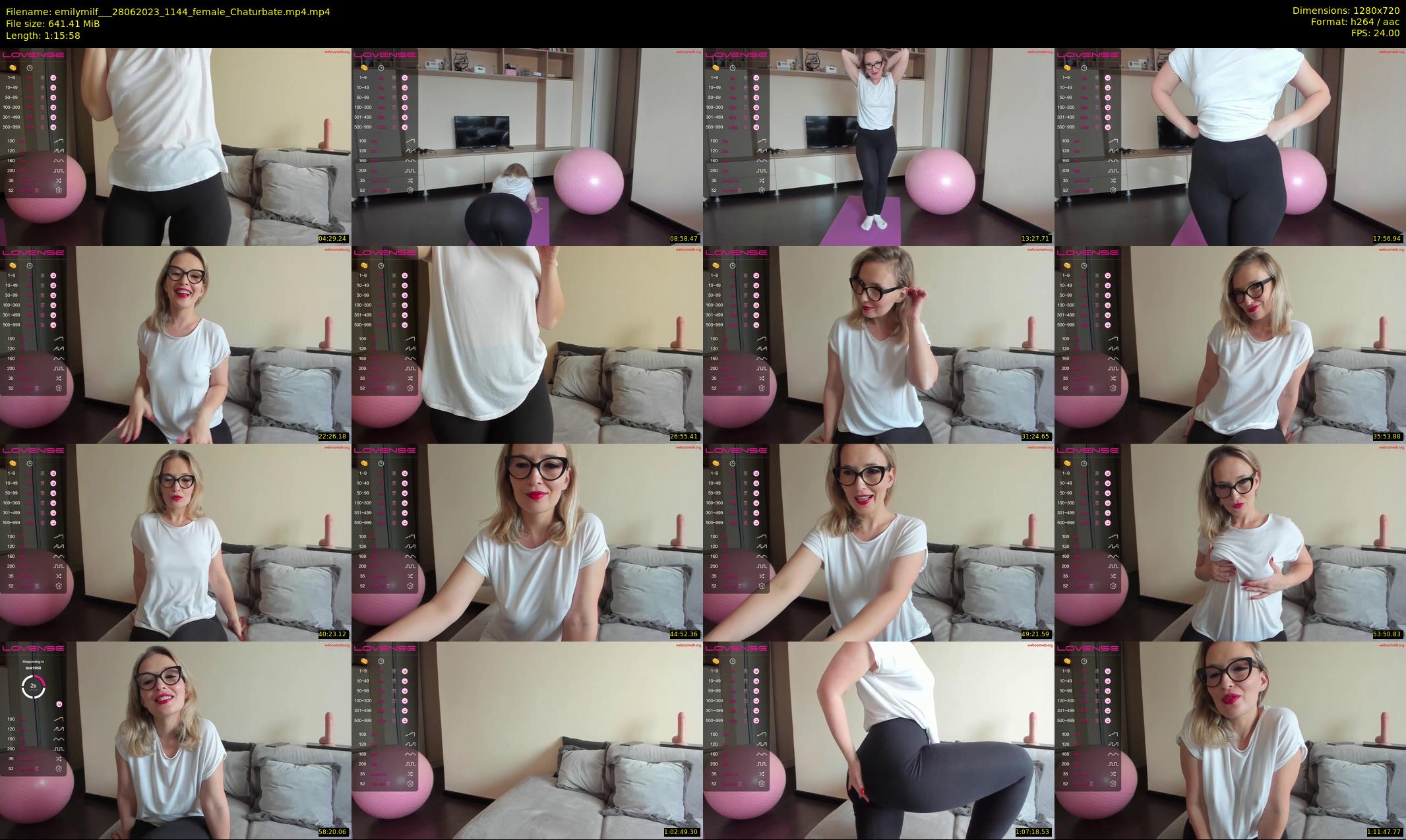 emilymilf__ — 76 minute Chaturbate female cam show recording, 720p, Jun 28, 2023