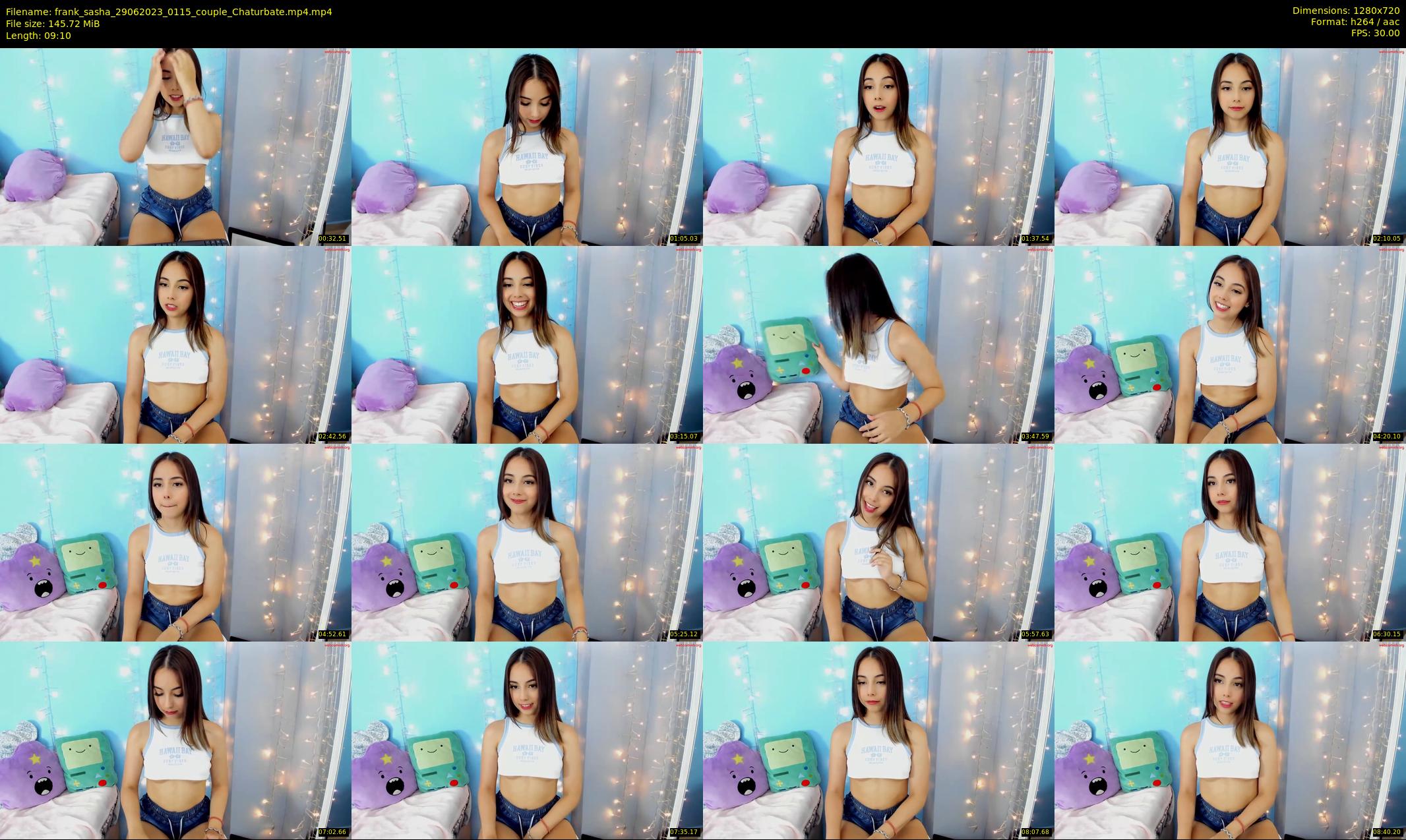 frank_sasha — 10 minute Chaturbate couple cam show recording, 720p, Jun 29, 2023