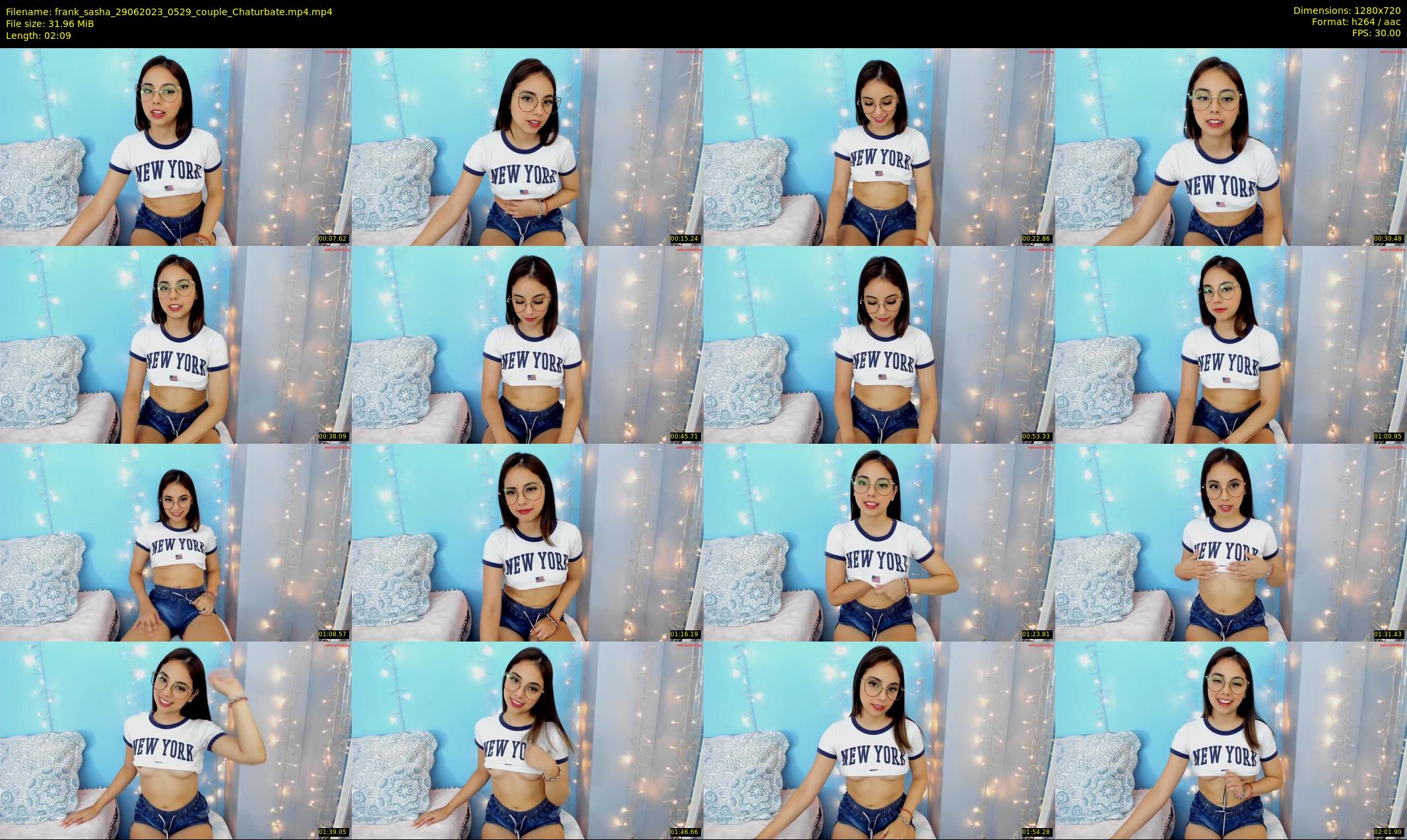 frank_sasha — 3 minute Chaturbate couple cam show recording, 720p, Jun 29, 2023