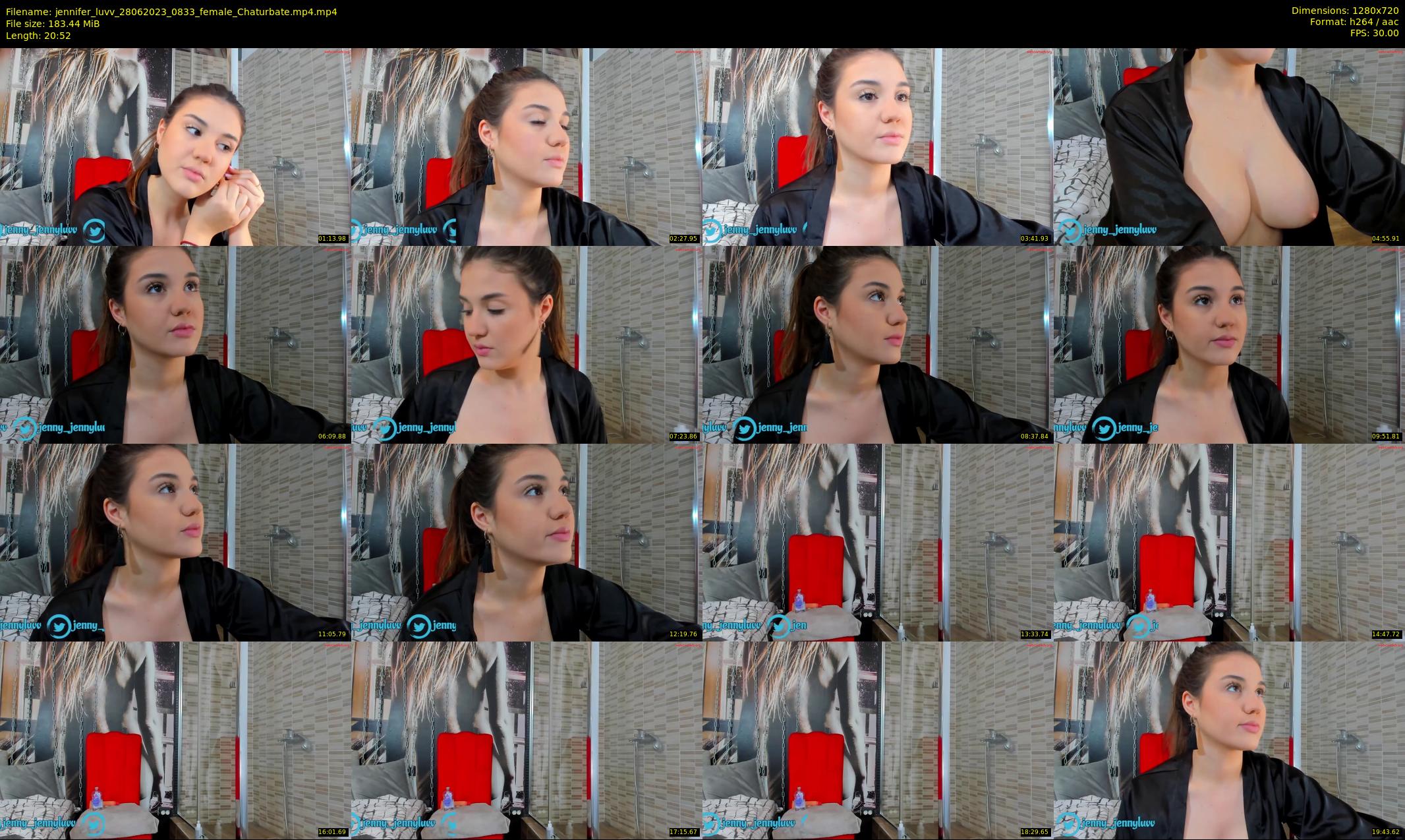 jennifer_luvv — 21 minute Chaturbate female cam show recording, 720p, Jun 28, 2023