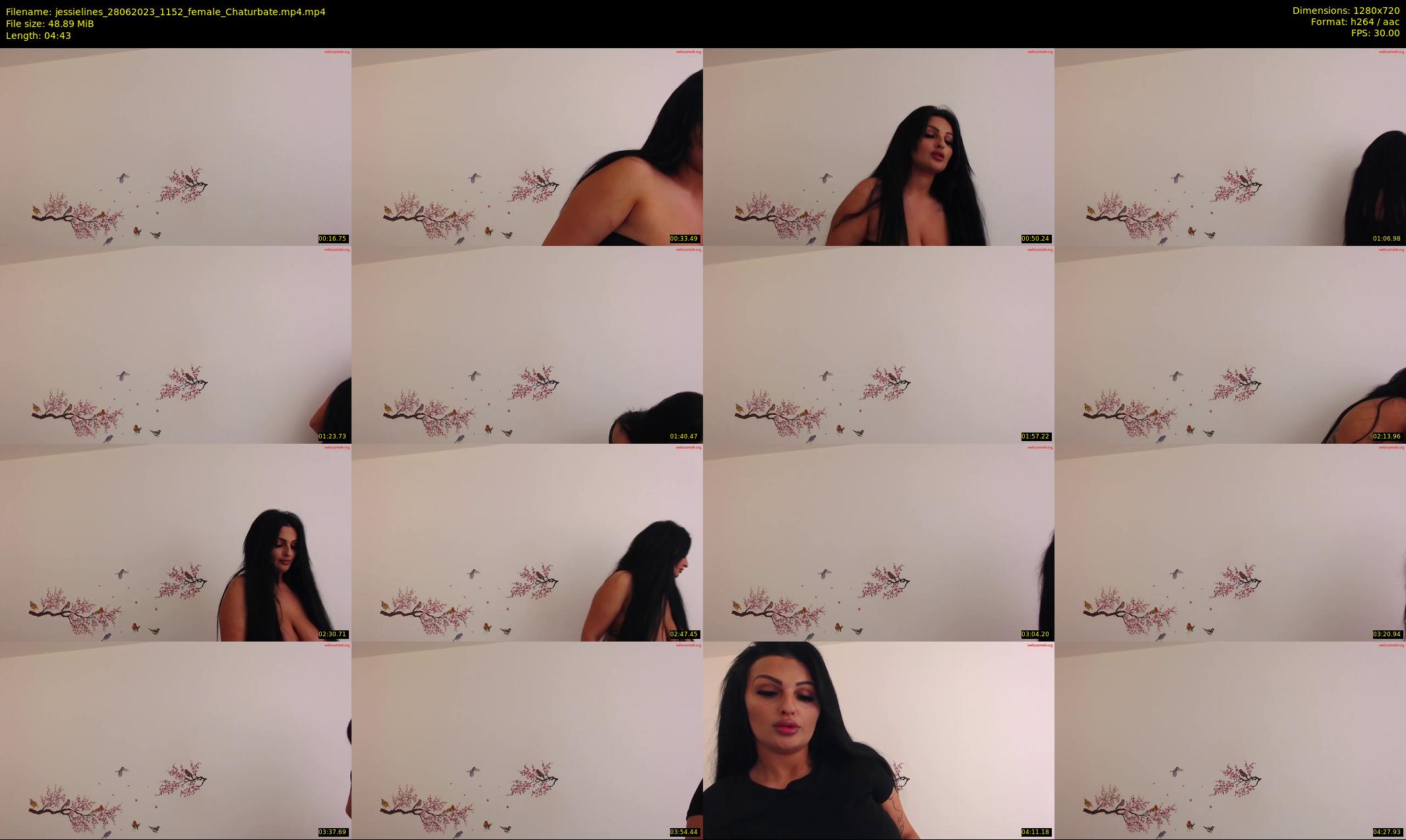 jessielines — 5 minute Chaturbate female cam show recording, 720p, Jun 28, 2023
