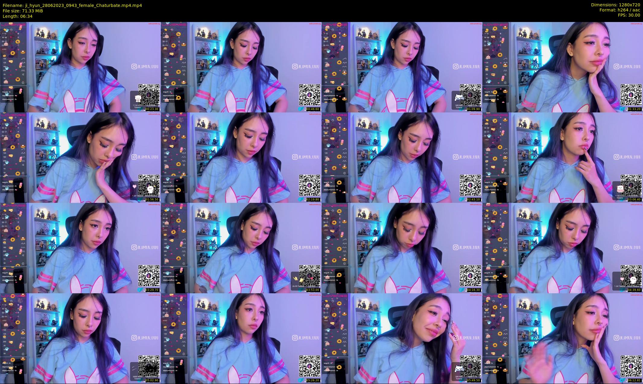 ji_hyun — 7 minute Chaturbate female cam show recording, 720p, Jun 28, 2023