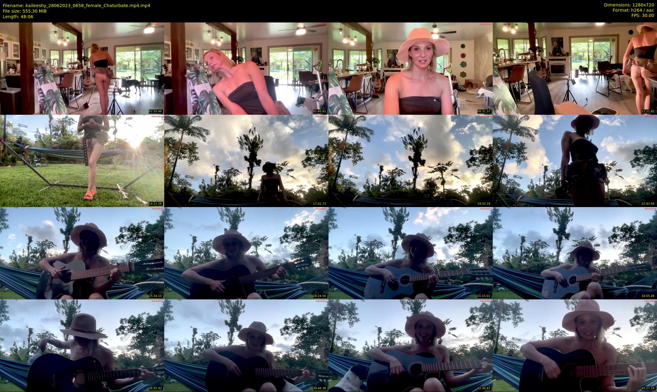kaileeshy — 49 minute Chaturbate female cam show recording, 720p, Jun 28, 2023