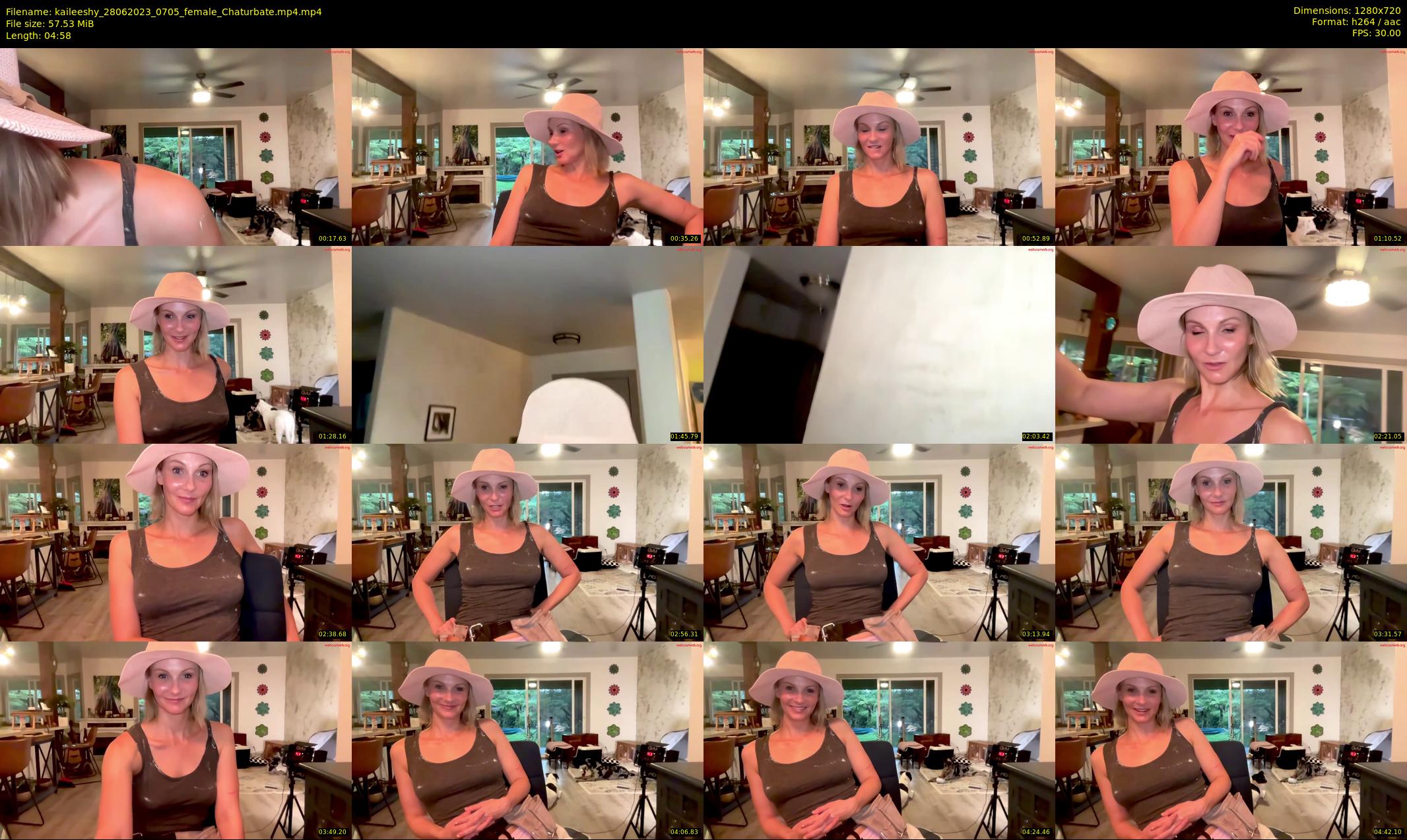 kaileeshy — 5 minute Chaturbate female cam show recording, 720p, Jun 28, 2023