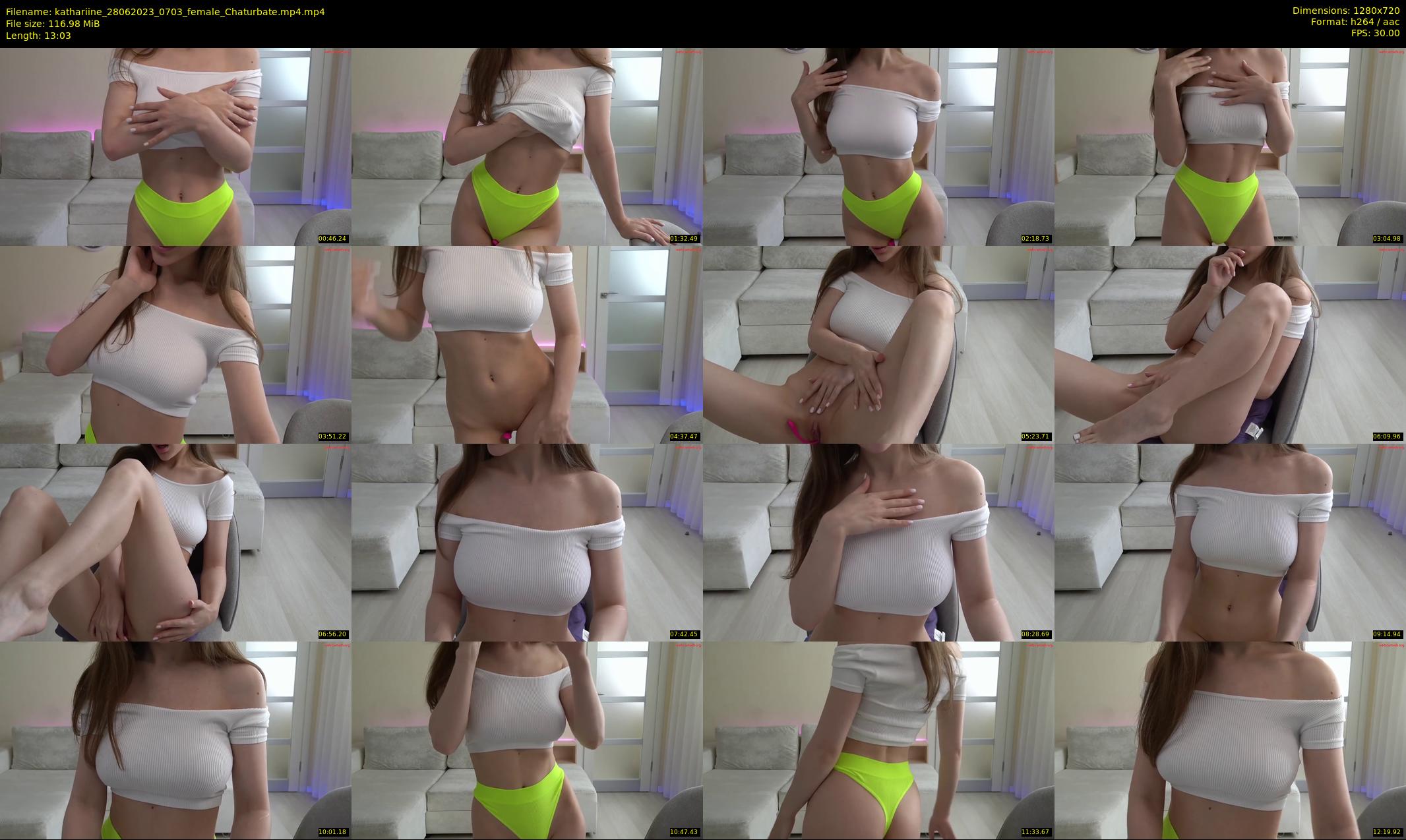 kathariine — 14 minute Chaturbate female cam show recording, 720p, Jun 28, 2023