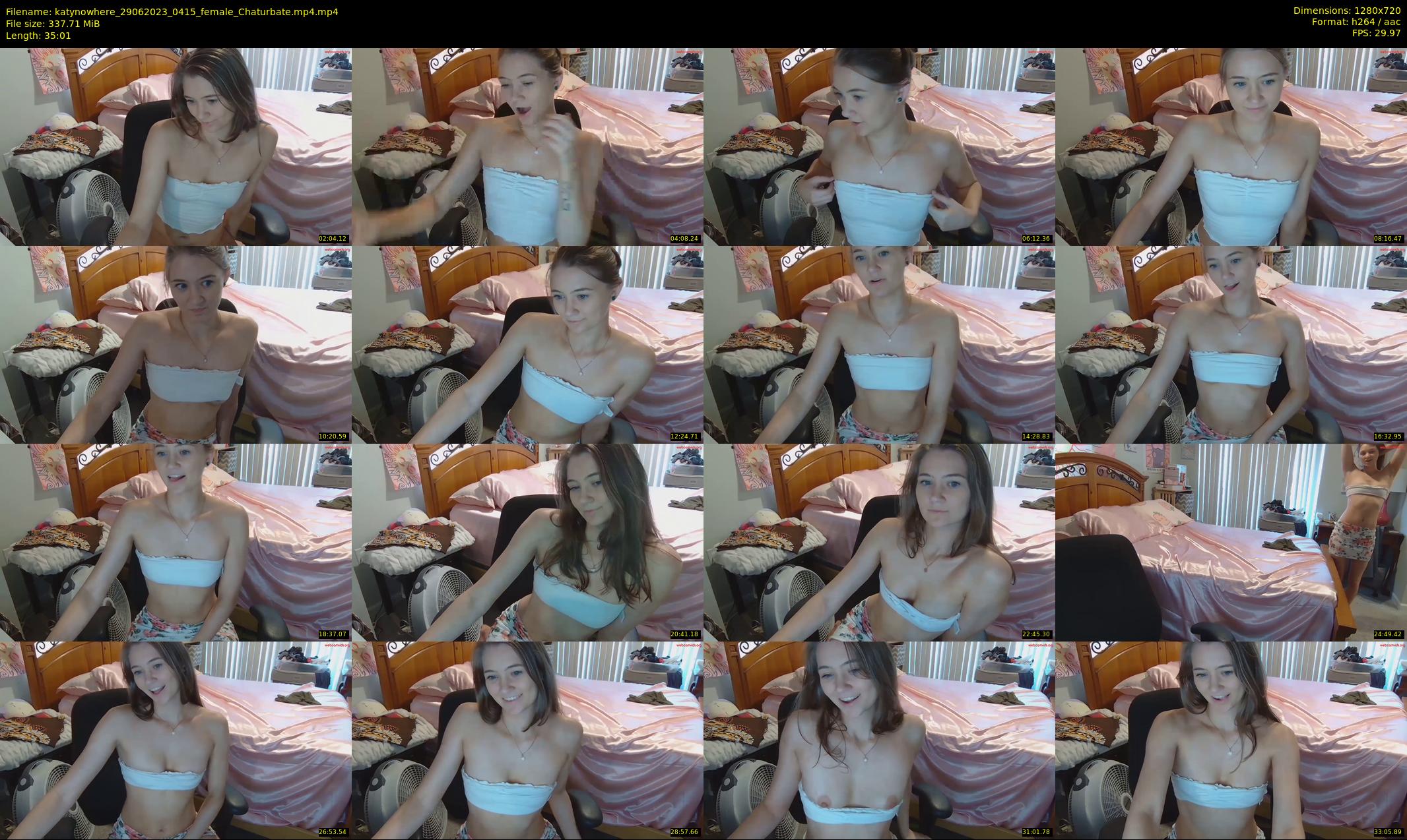 katynowhere — 36 minute Chaturbate female cam show recording, 720p, Jun 29, 2023