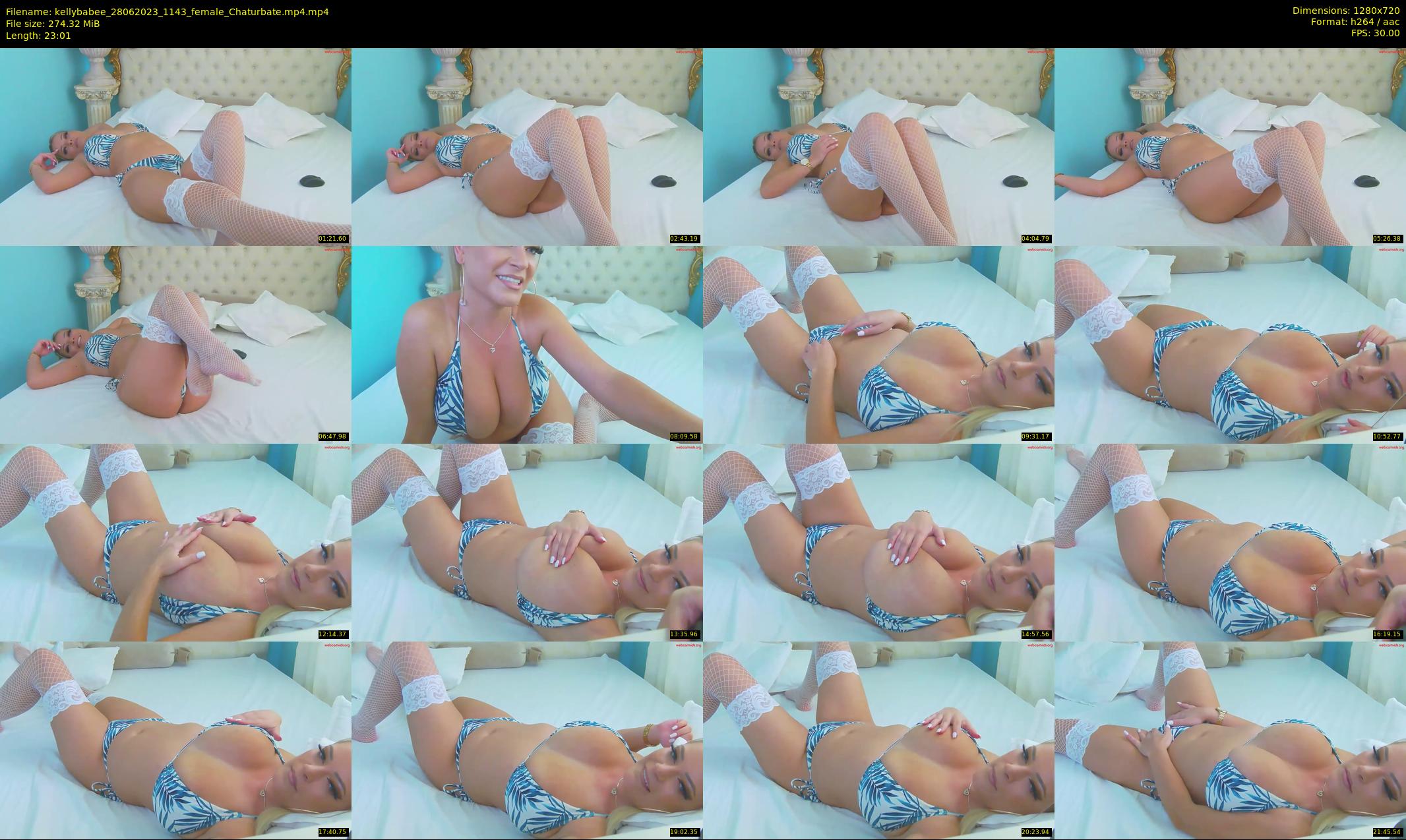kellybabee — 24 minute Chaturbate female cam show recording, 720p, Jun 28, 2023