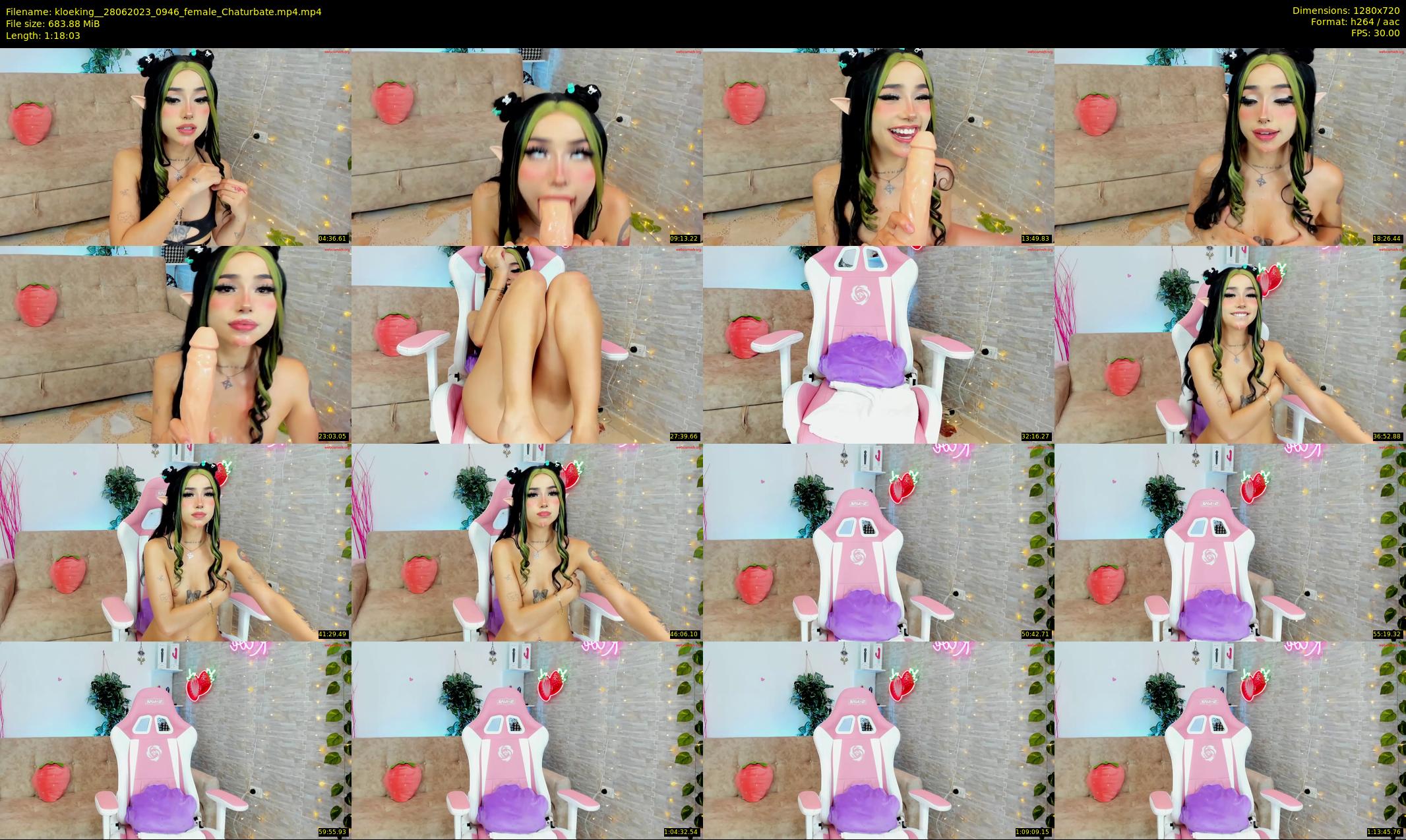 kloeking_ — 79 minute Chaturbate female cam show recording, 720p, Jun 28, 2023