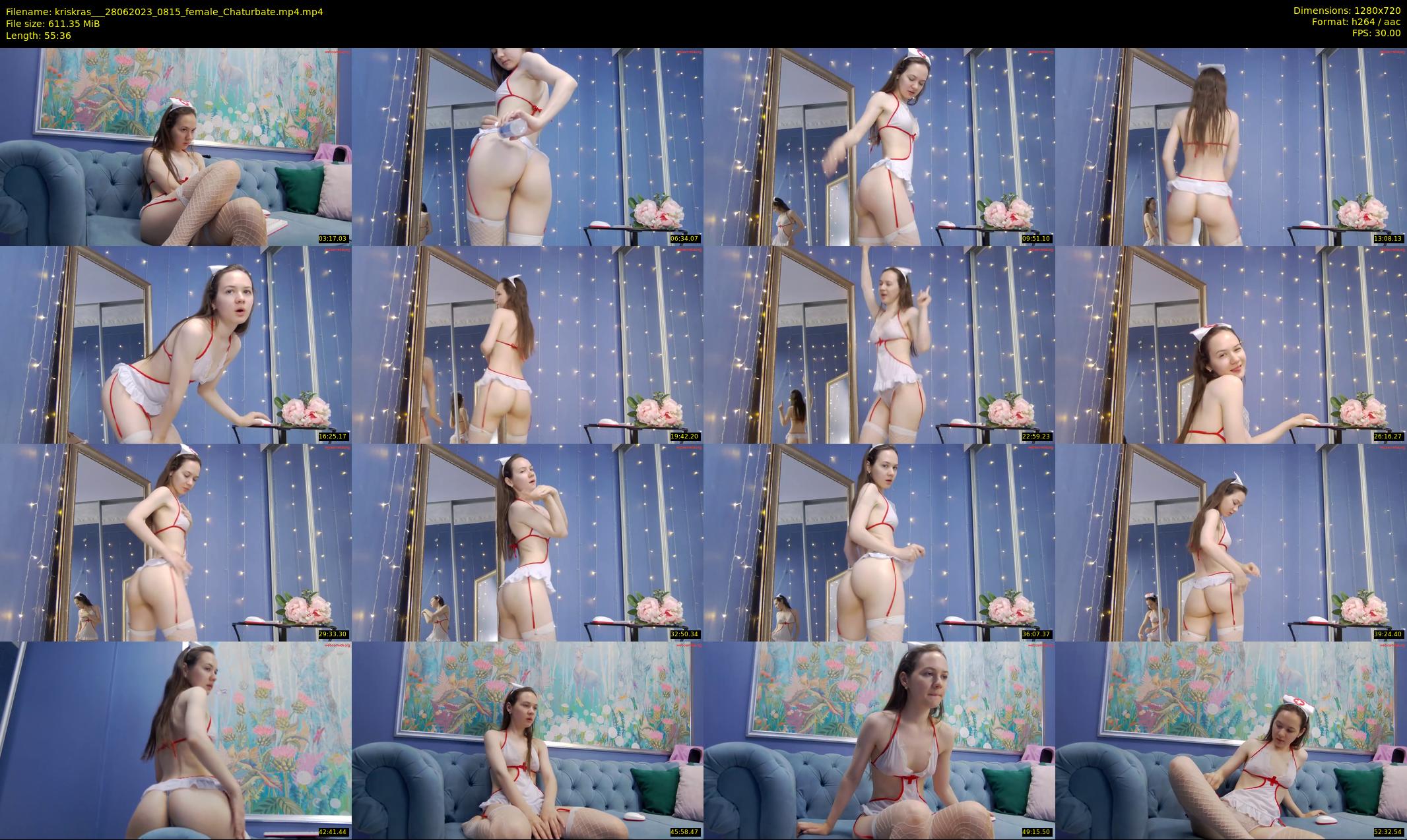 kriskras__ — 56 minute Chaturbate female cam show recording, 720p, Jun 28, 2023