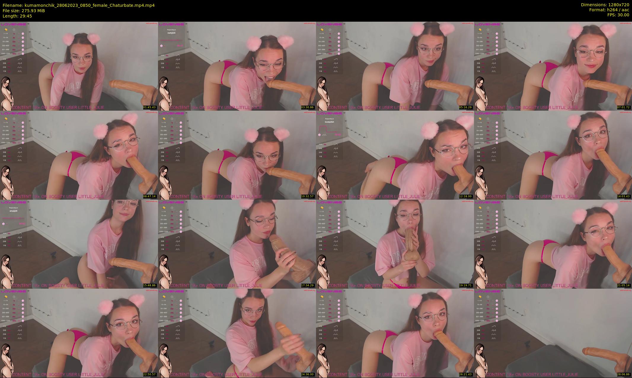 kumamonchik — 30 minute Chaturbate couple cam show recording, 720p, Jun 28, 2023