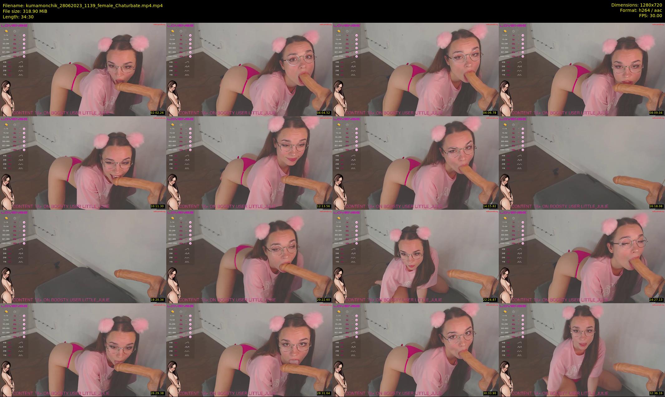 kumamonchik — 35 minute Chaturbate couple cam show recording, 720p, Jun 28, 2023