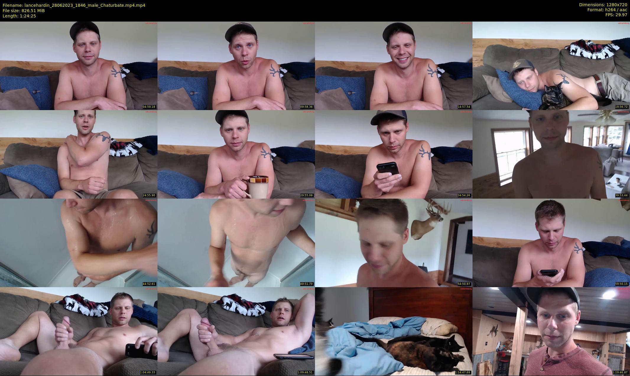 lancehardin — 85 minute Chaturbate male cam show recording, 720p, Jun 28, 2023