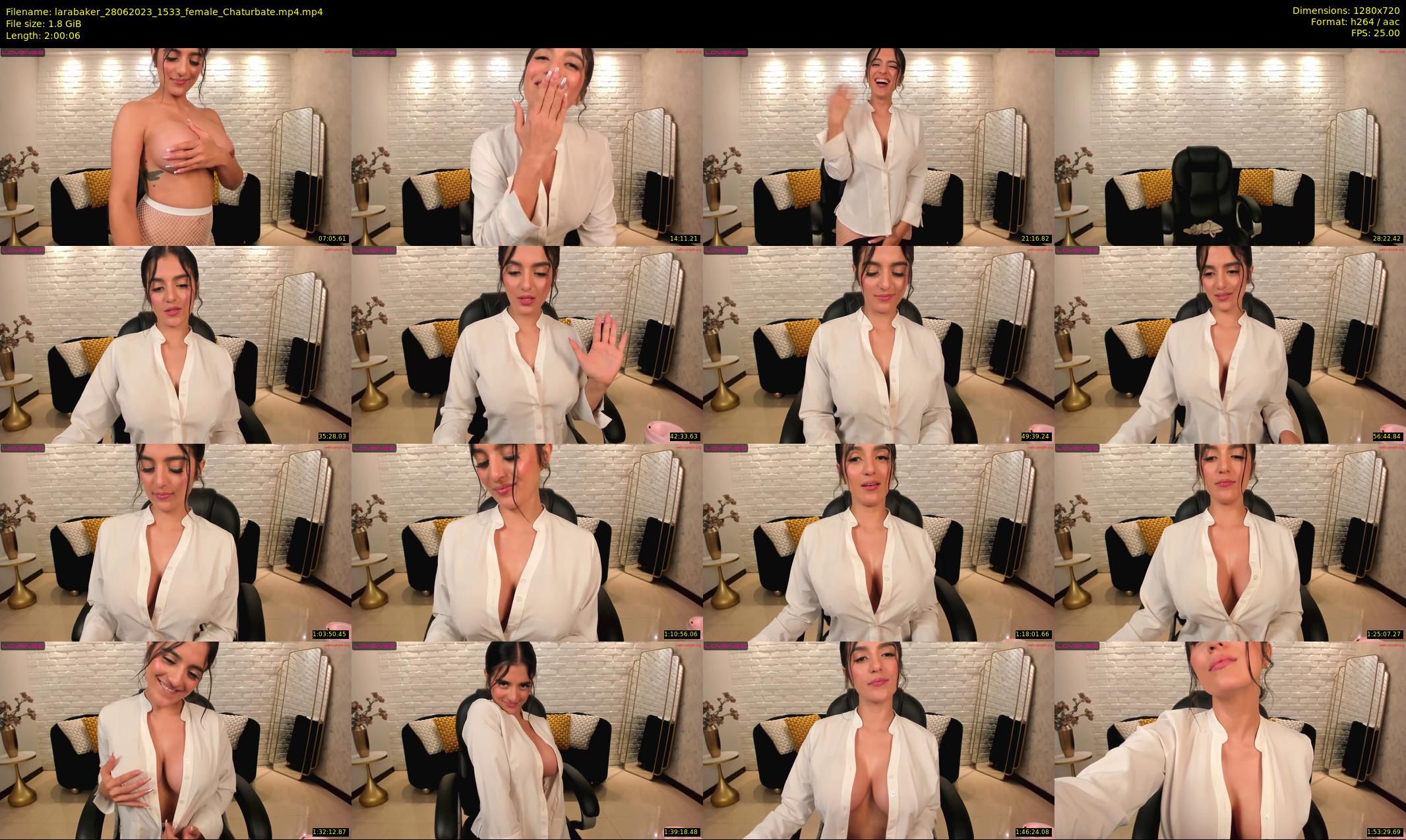 larabaker — 121 minute Chaturbate female cam show recording, 720p, Jun 28, 2023