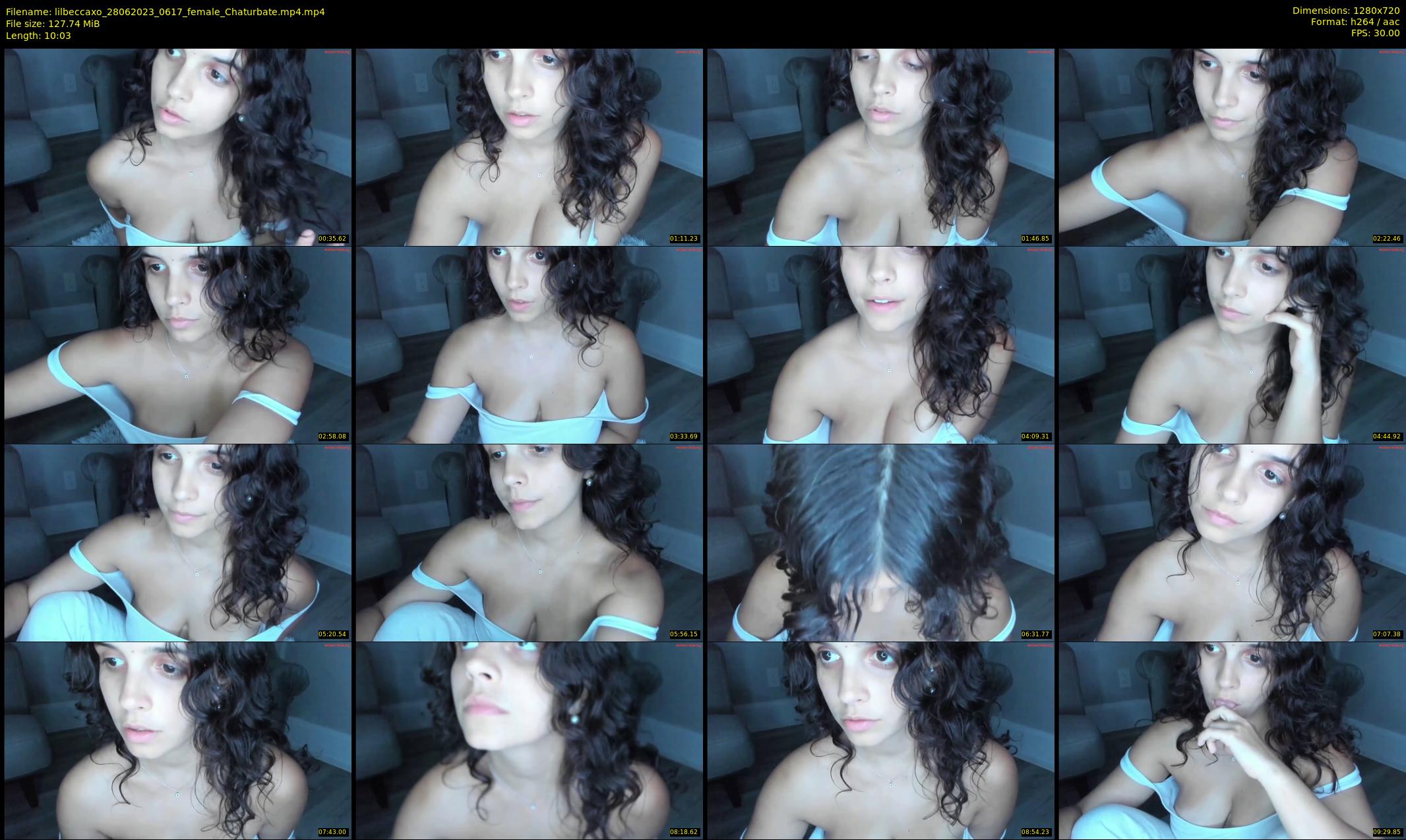 lilbeccaxo — 11 minute Chaturbate female cam show recording, 720p, Jun 28, 2023