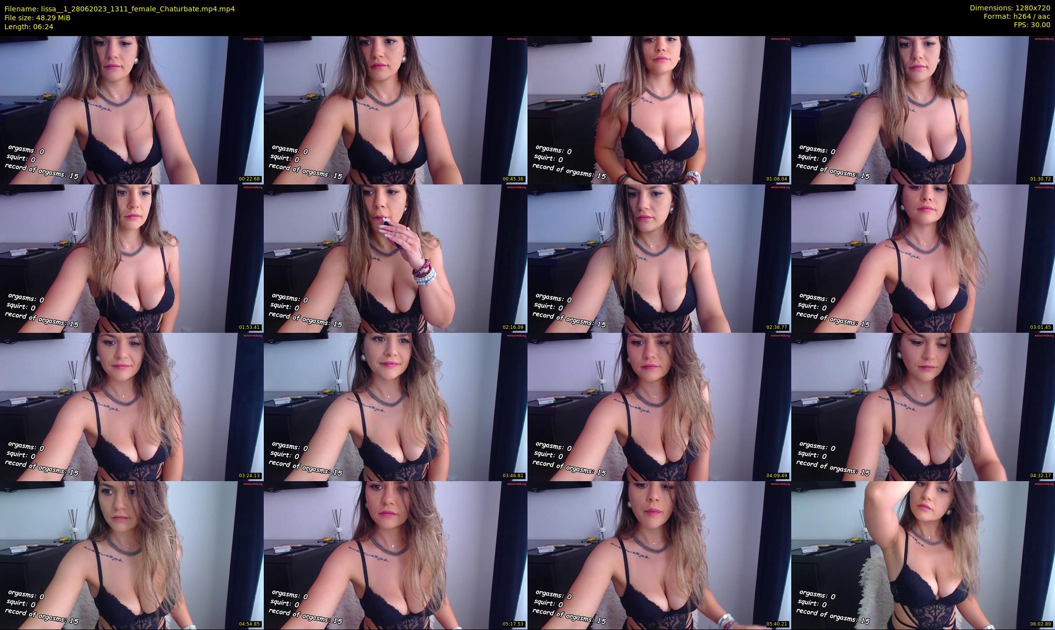 lissa__1 — 7 minute Chaturbate female cam show recording, 720p, Jun 28, 2023