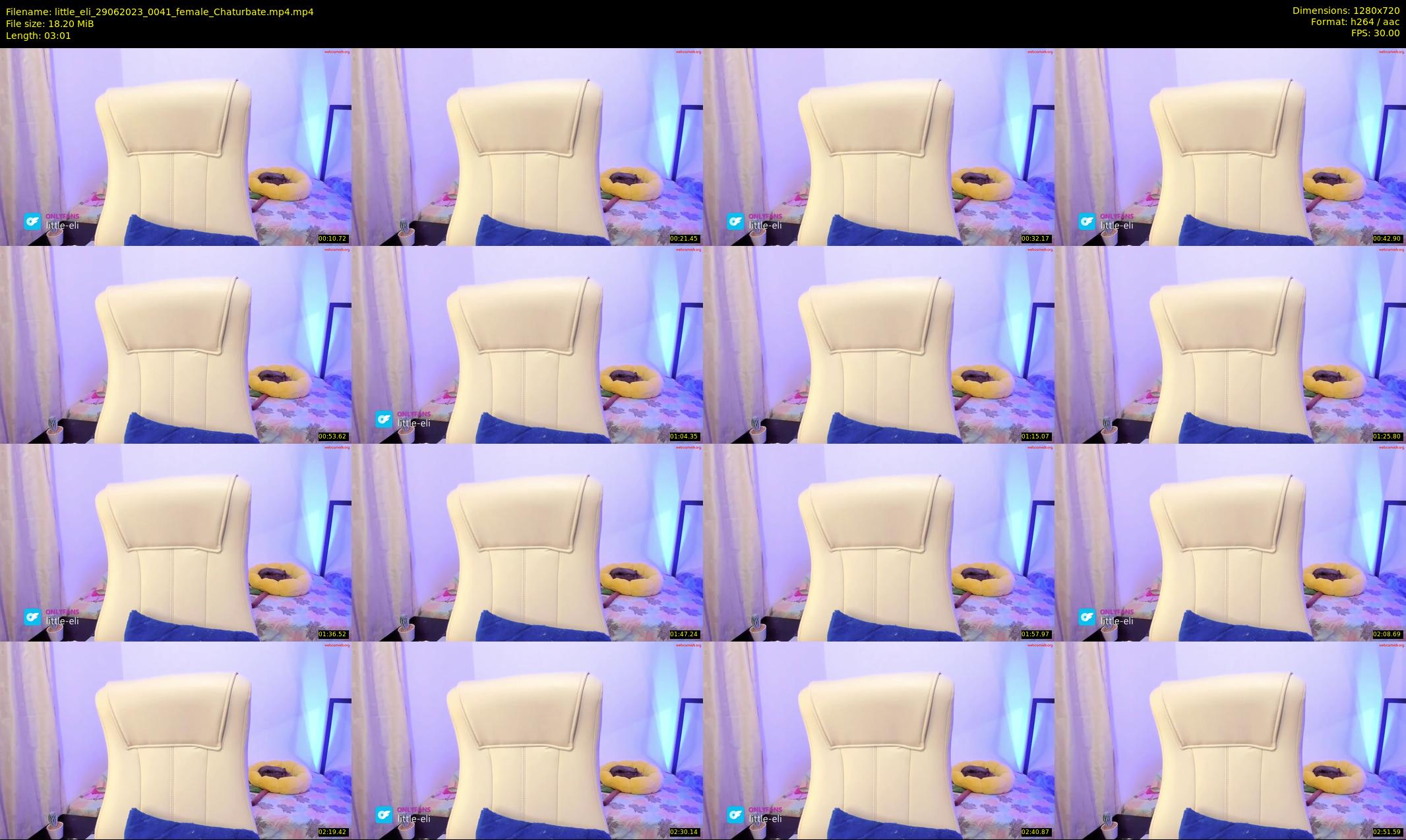 little_eli — 4 minute Chaturbate female cam show recording, 720p, Jun 29, 2023