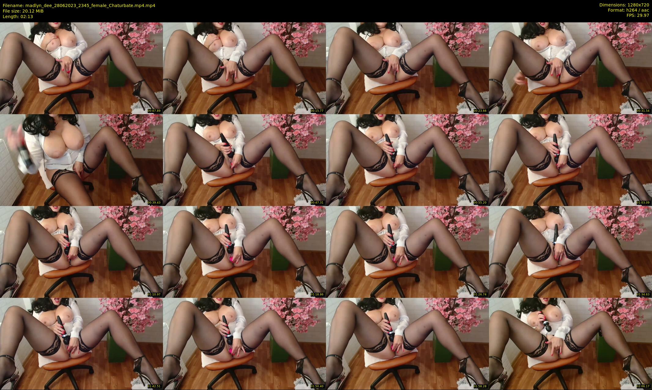 madlyn_dee — 3 minute Chaturbate female cam show recording, 720p, Jun 28, 2023