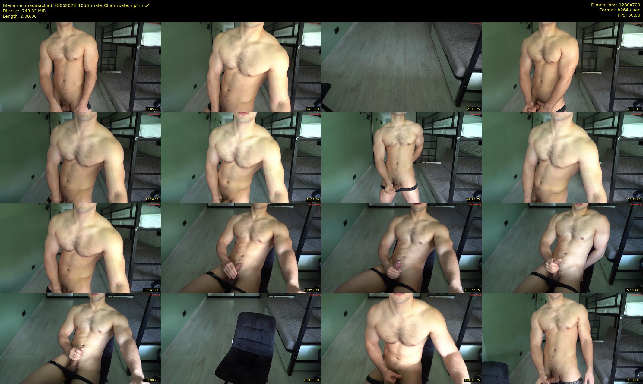 madmaxbad — 120 minute Chaturbate male cam show recording, 720p, Jun 28, 2023