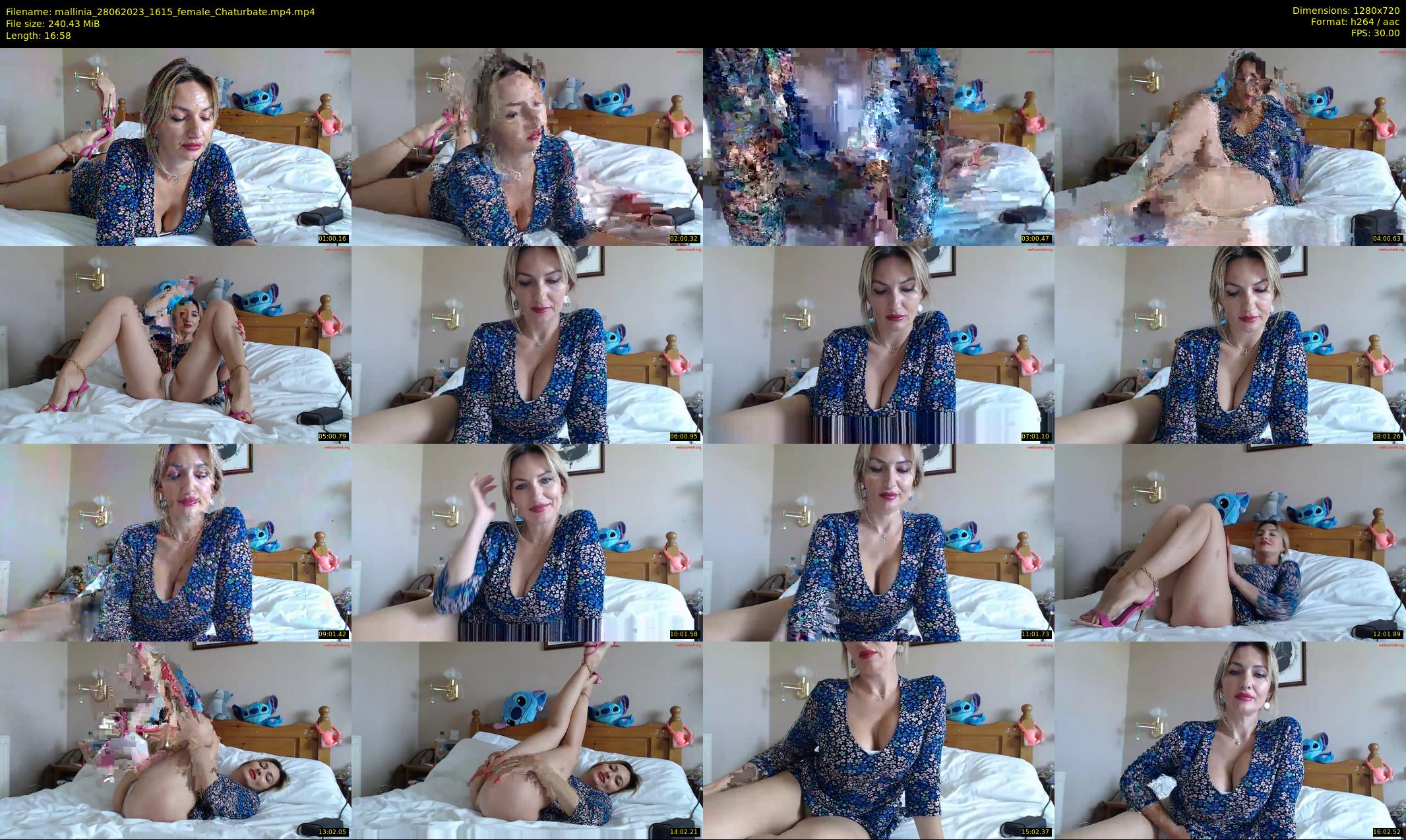 mallinia — 17 minute Chaturbate female cam show recording, 720p, Jun 28, 2023