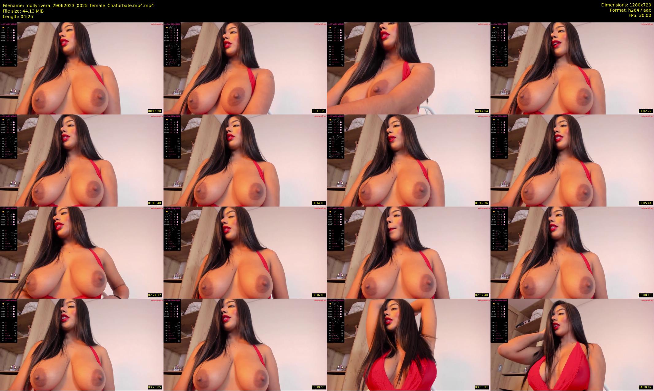 mollyrivera — 5 minute Chaturbate female cam show recording, 720p, Jun 29, 2023