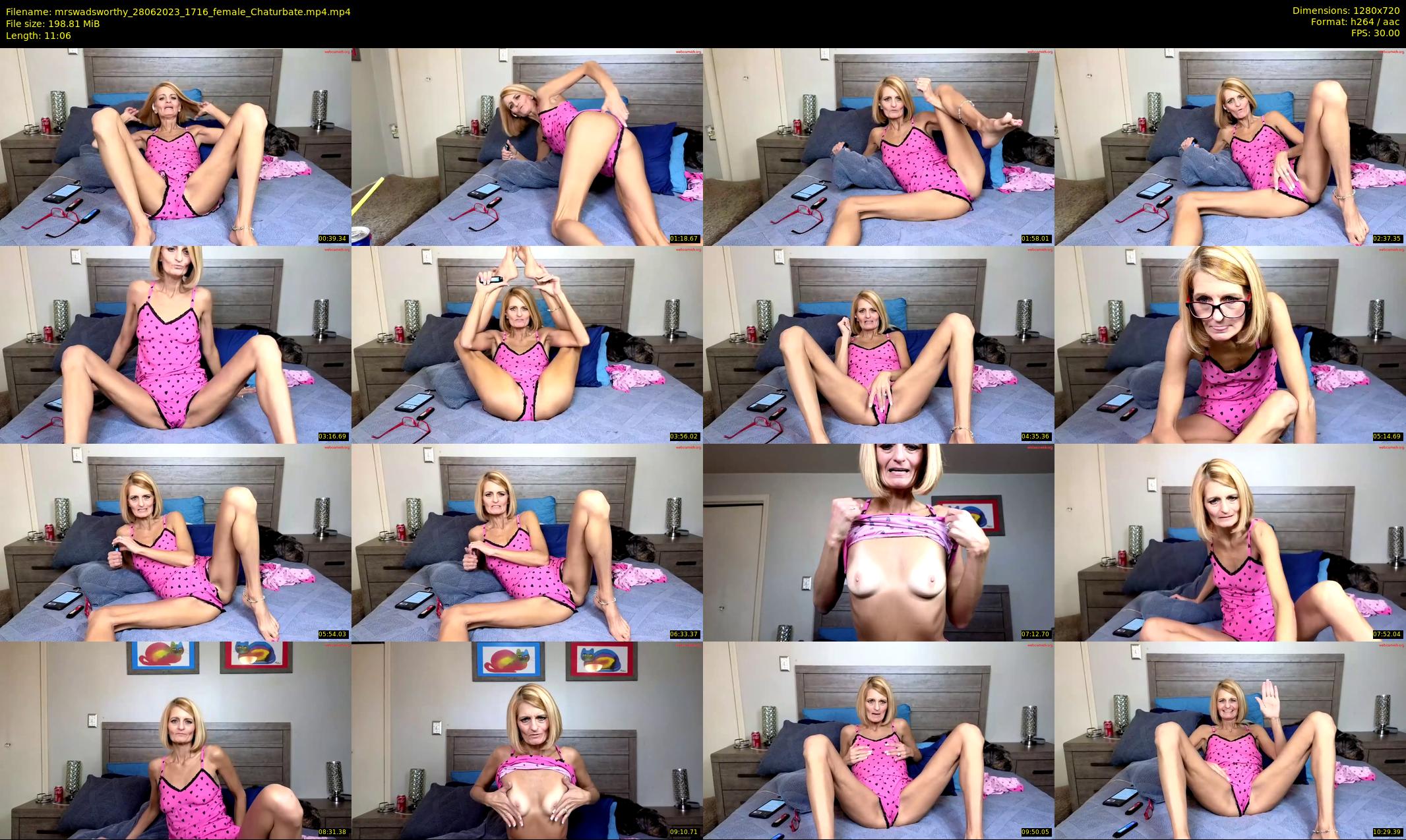mrswadsworthy — 12 minute Chaturbate female cam show recording, 720p, Jun 28, 2023
