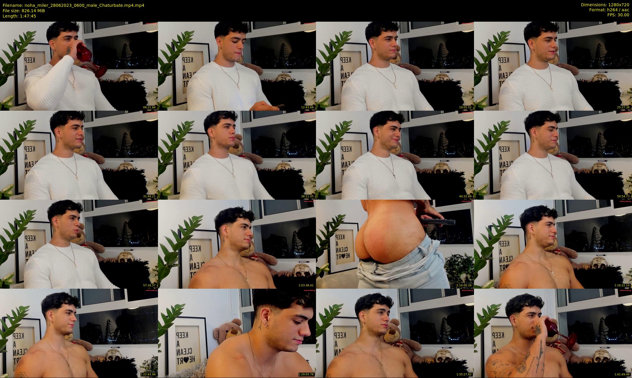 noha_miler — 108 minute Chaturbate male cam show recording, 720p, Jun 28, 2023
