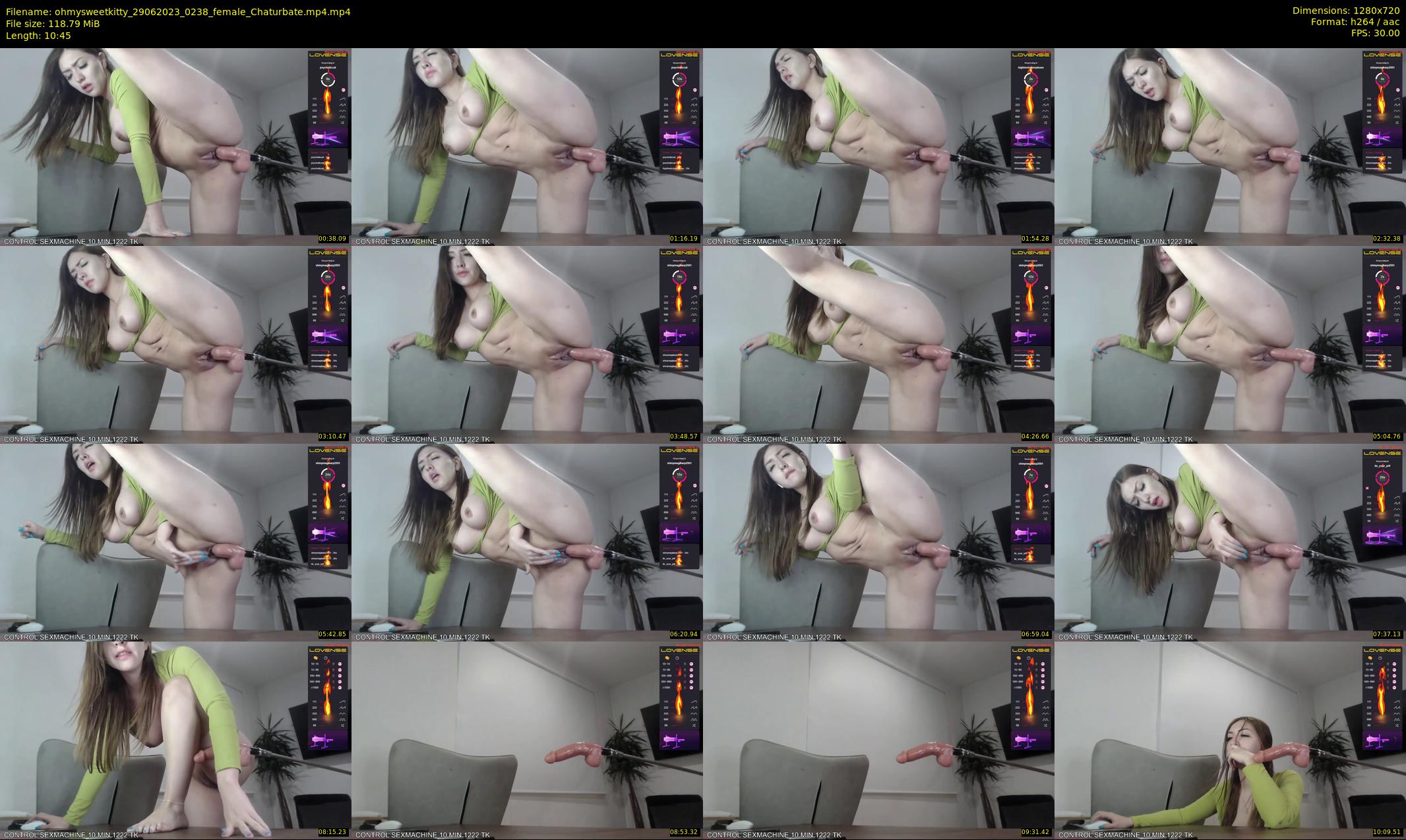 ohmysweetkitty — 11 minute Chaturbate female cam show recording, 720p, Jun 29, 2023