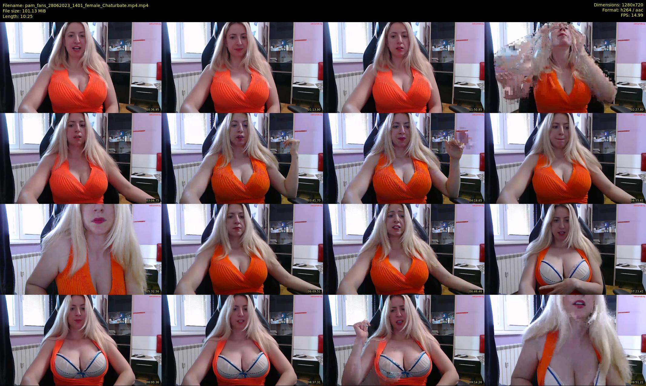 pam_fans — 11 minute Chaturbate female cam show recording, 720p, Jun 28, 2023