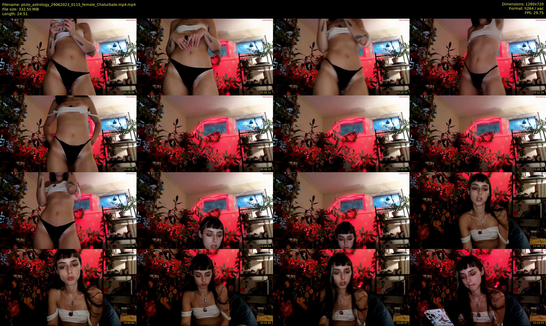 pluto_astrology — 25 minute Chaturbate female cam show recording, 720p, Jun 29, 2023