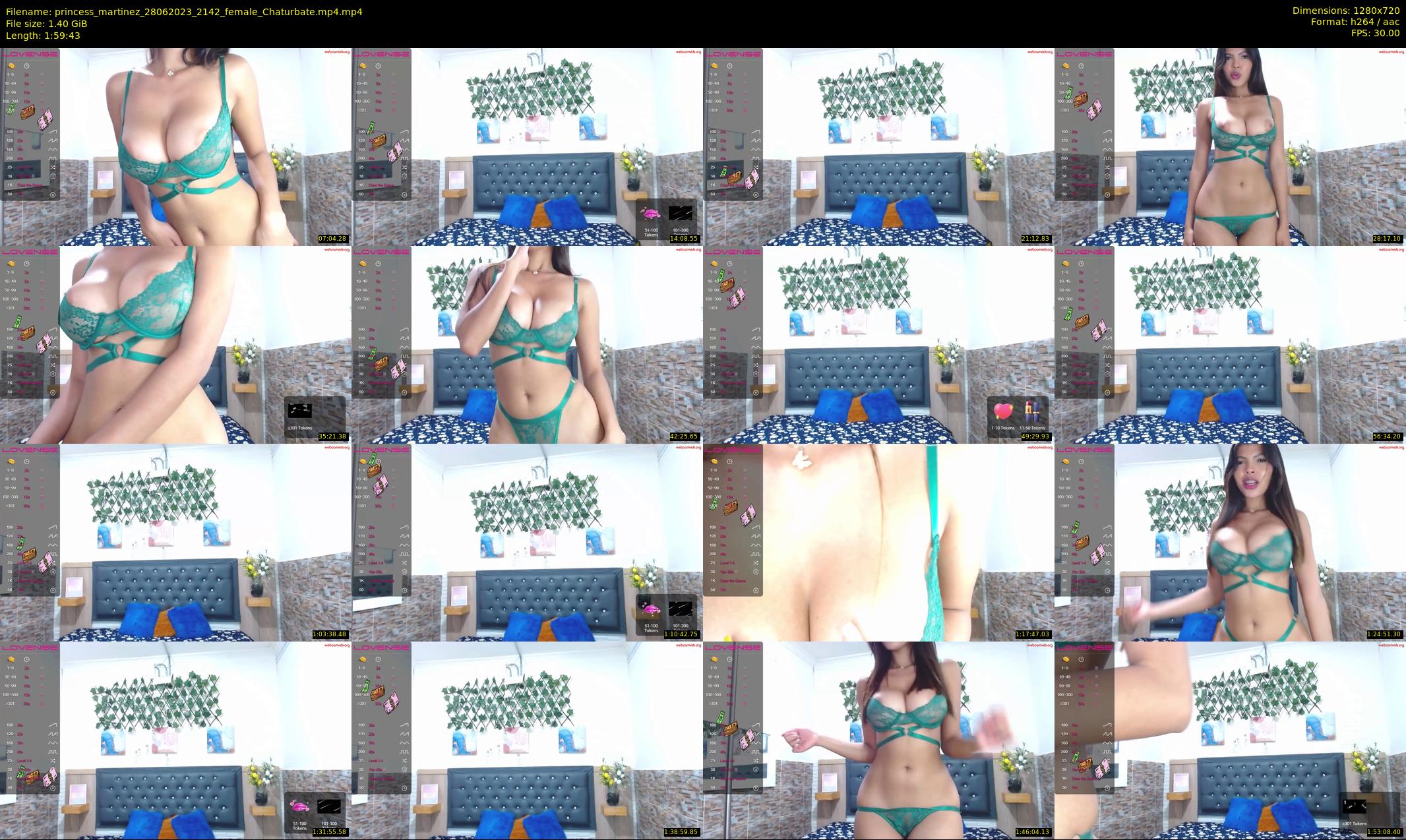 princess_martinez — 120 minute Chaturbate female cam show recording, 720p, Jun 28, 2023