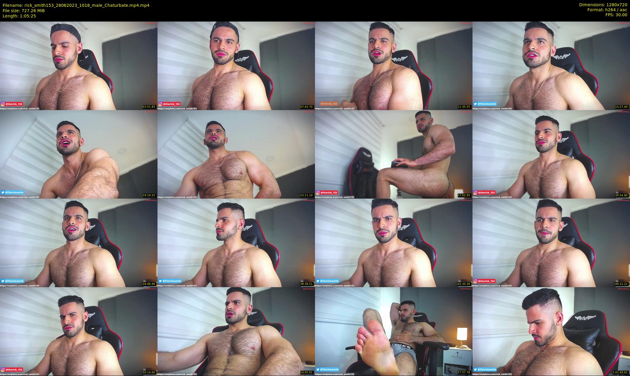 rick_smith153 — 66 minute Chaturbate male cam show recording, 720p, Jun 28, 2023