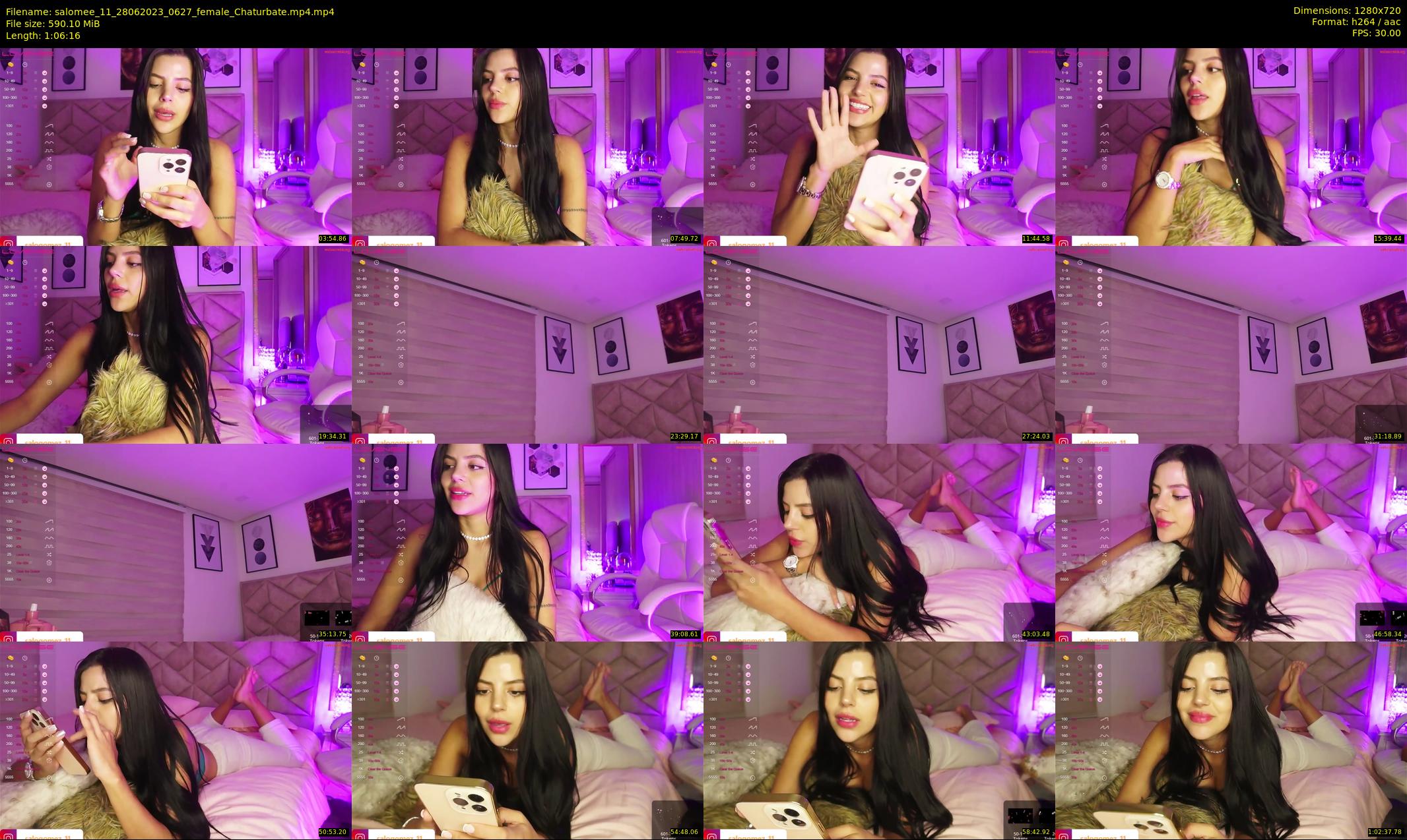 salomee_11 — 67 minute Chaturbate female cam show recording, 720p, Jun 28, 2023
