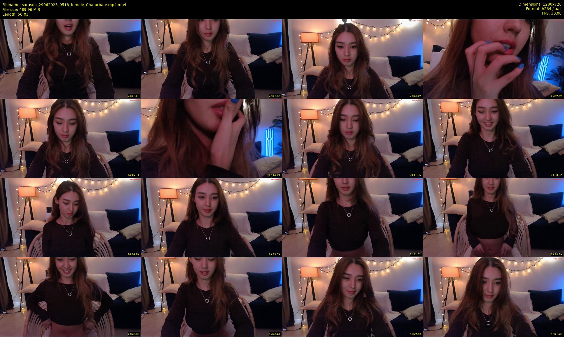 sarasuo — 51 minute Chaturbate female cam show recording, 720p, Jun 29, 2023