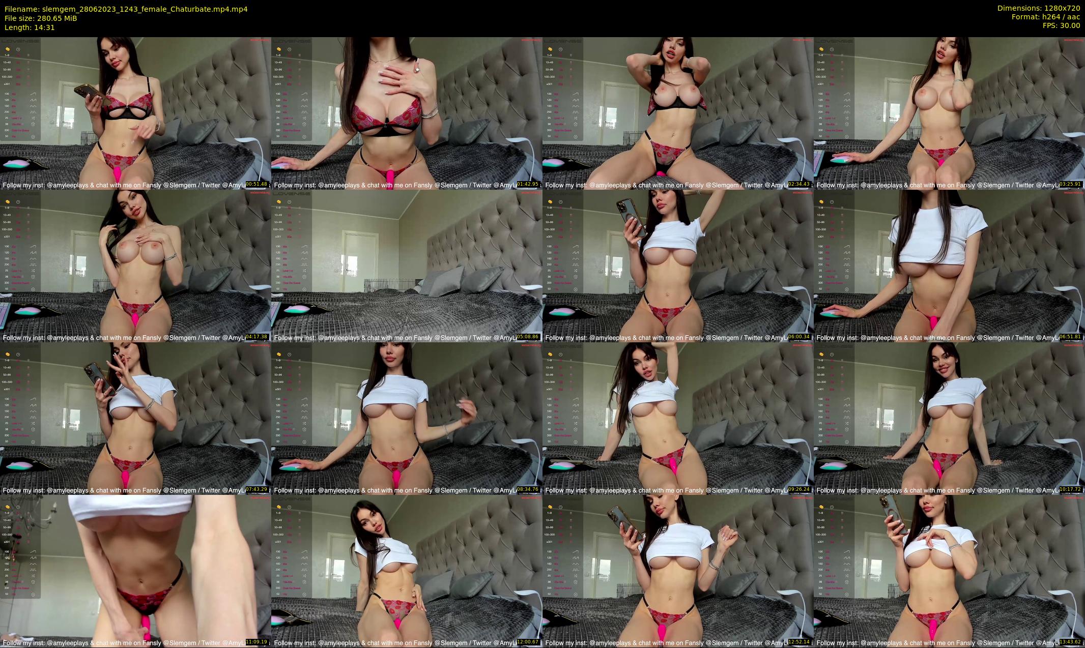 slemgem — 15 minute Chaturbate couple cam show recording, 720p, Jun 28, 2023
