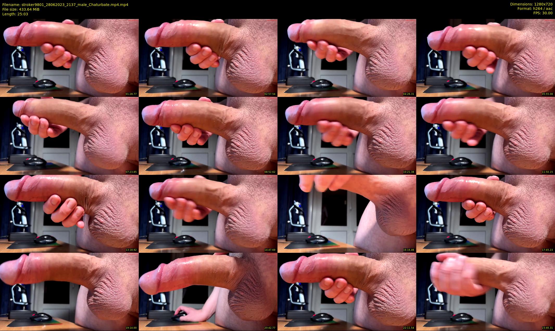 stroker9801 — 26 minute Chaturbate male cam show recording, 720p, Jun 28, 2023