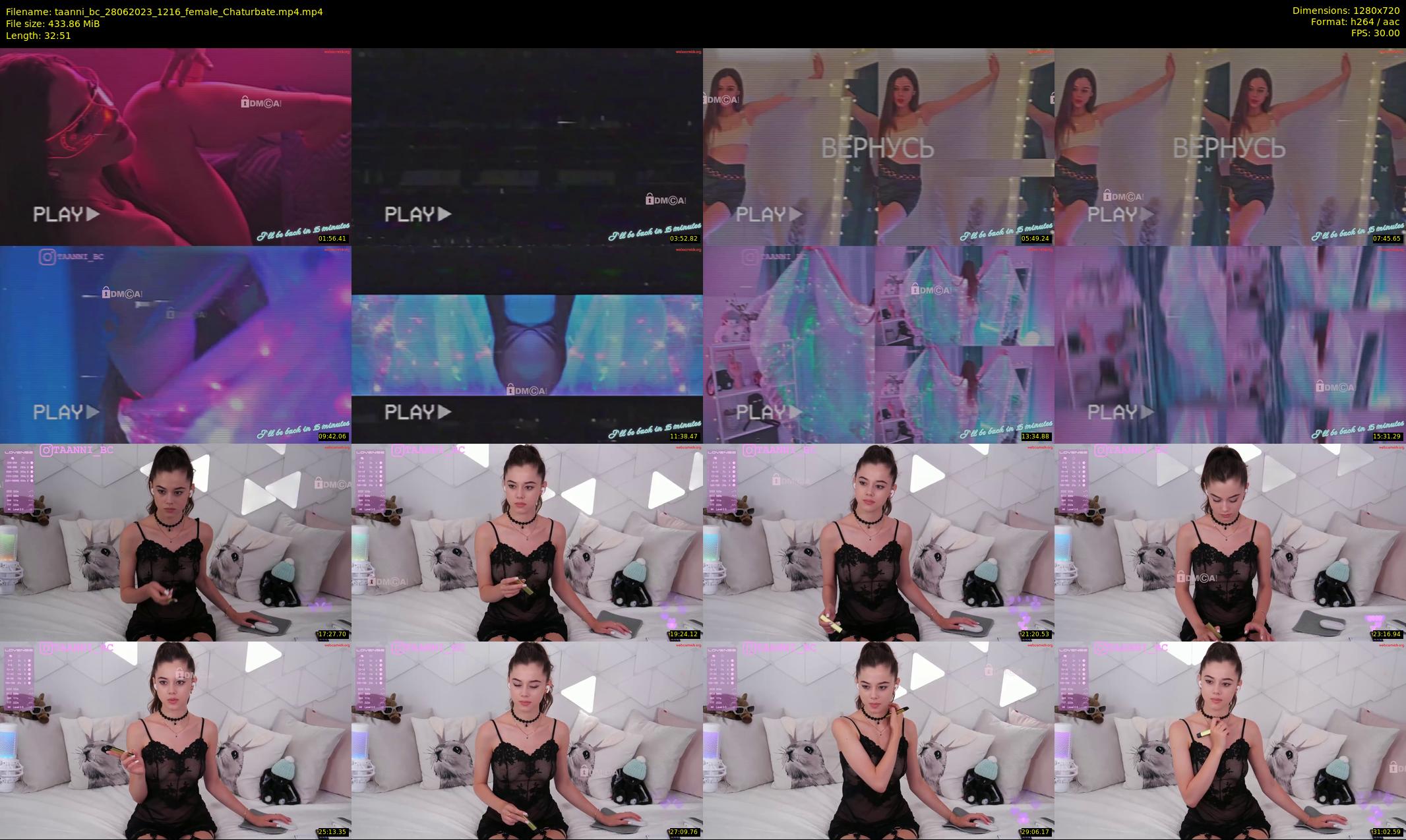 taanni_bc — 33 minute Chaturbate female cam show recording, 720p, Jun 28, 2023