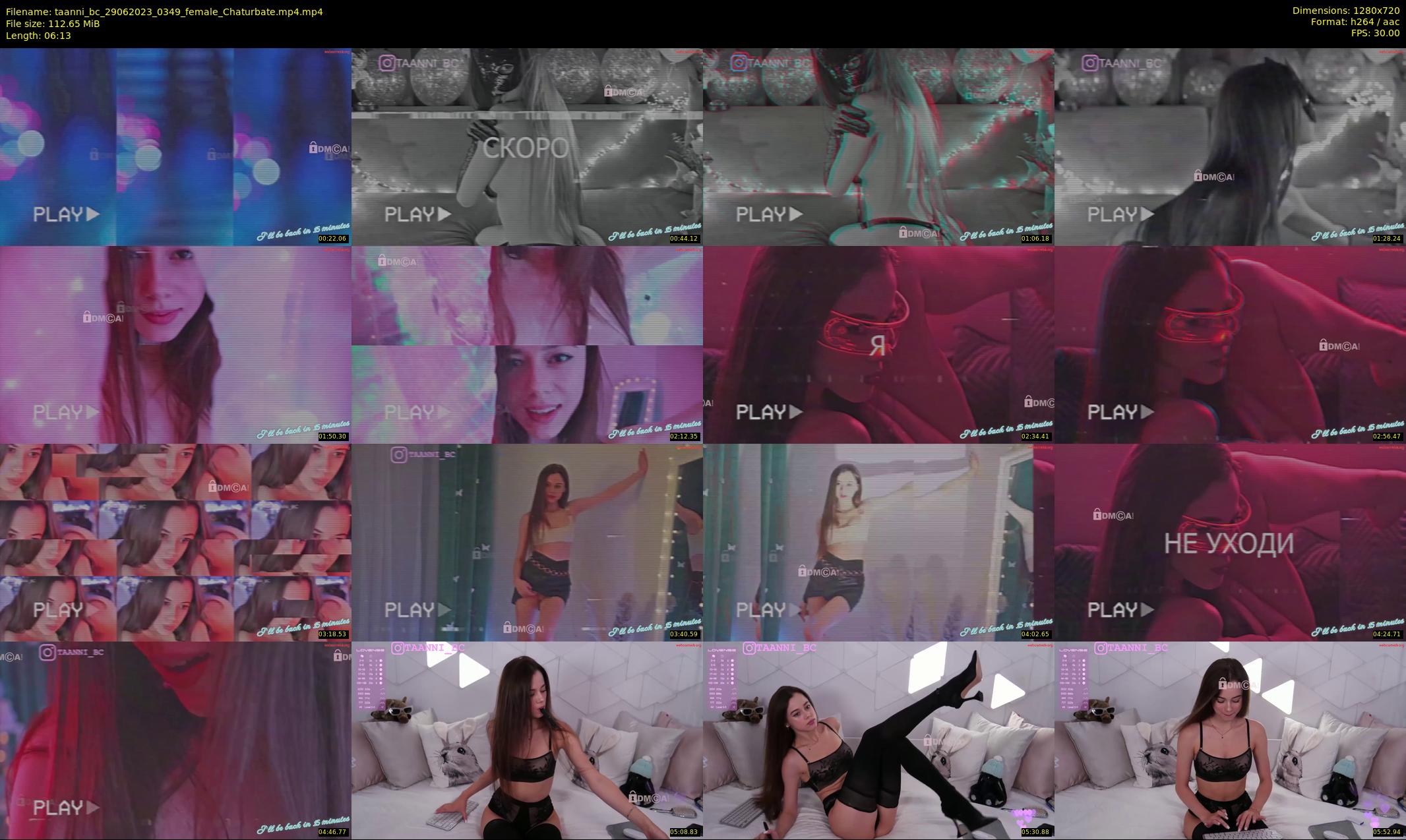 taanni_bc — 7 minute Chaturbate female cam show recording, 720p, Jun 29, 2023