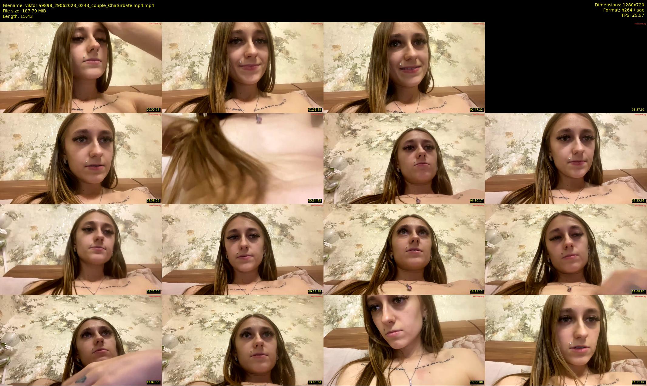 viktoria9898 — 16 minute Chaturbate couple cam show recording, 720p, Jun 29, 2023